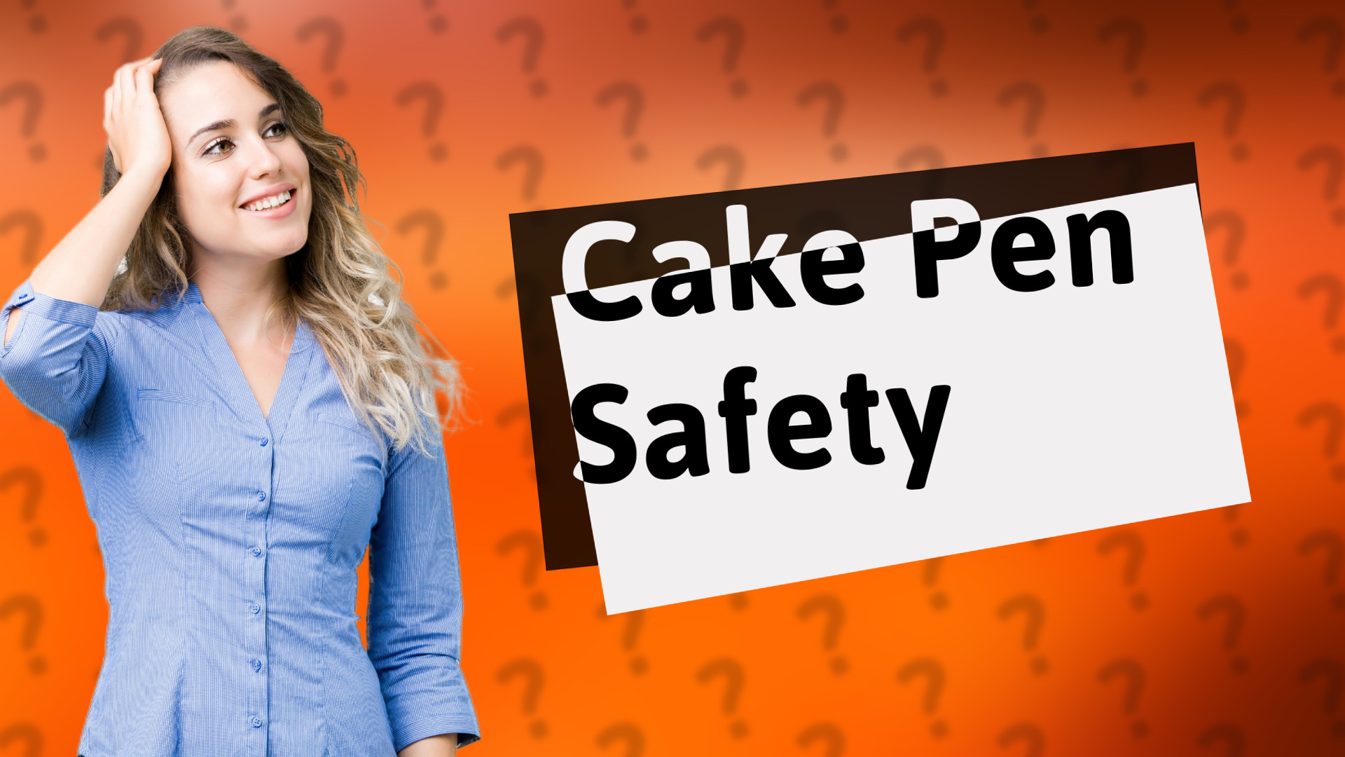 Cake Pen Safety