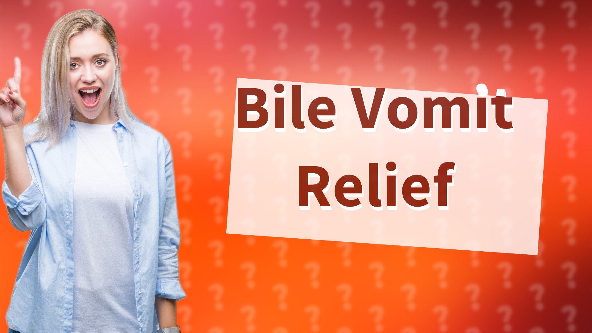 Bile Vomit Relief