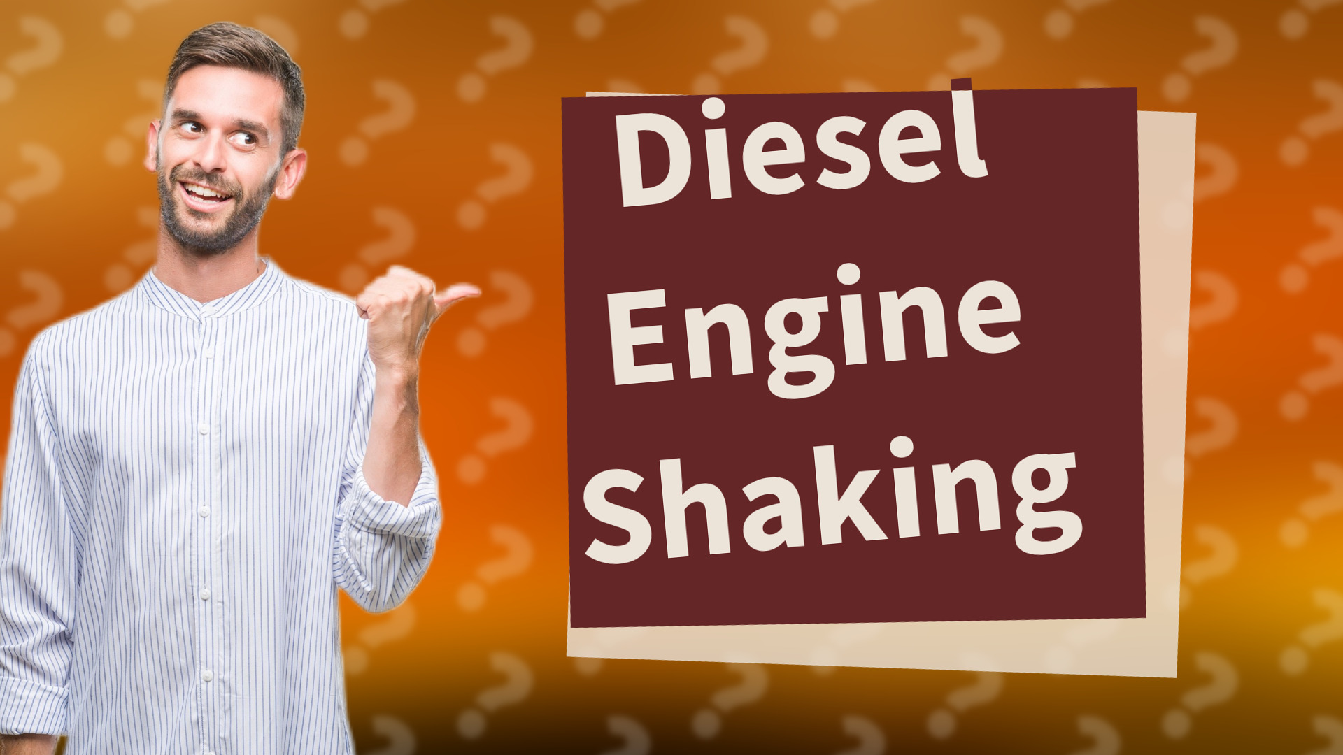 Diesel Engine Shaking