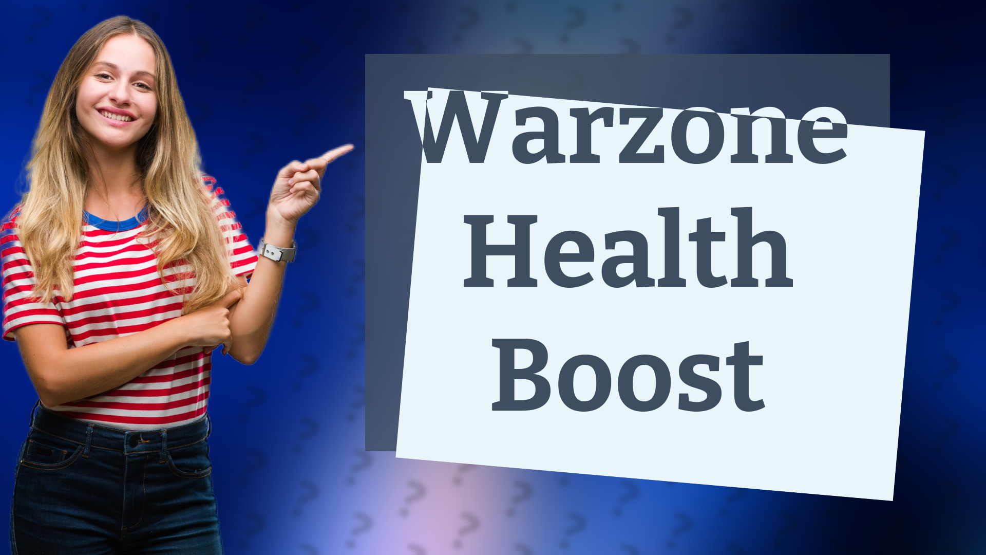 Warzone Health Boost