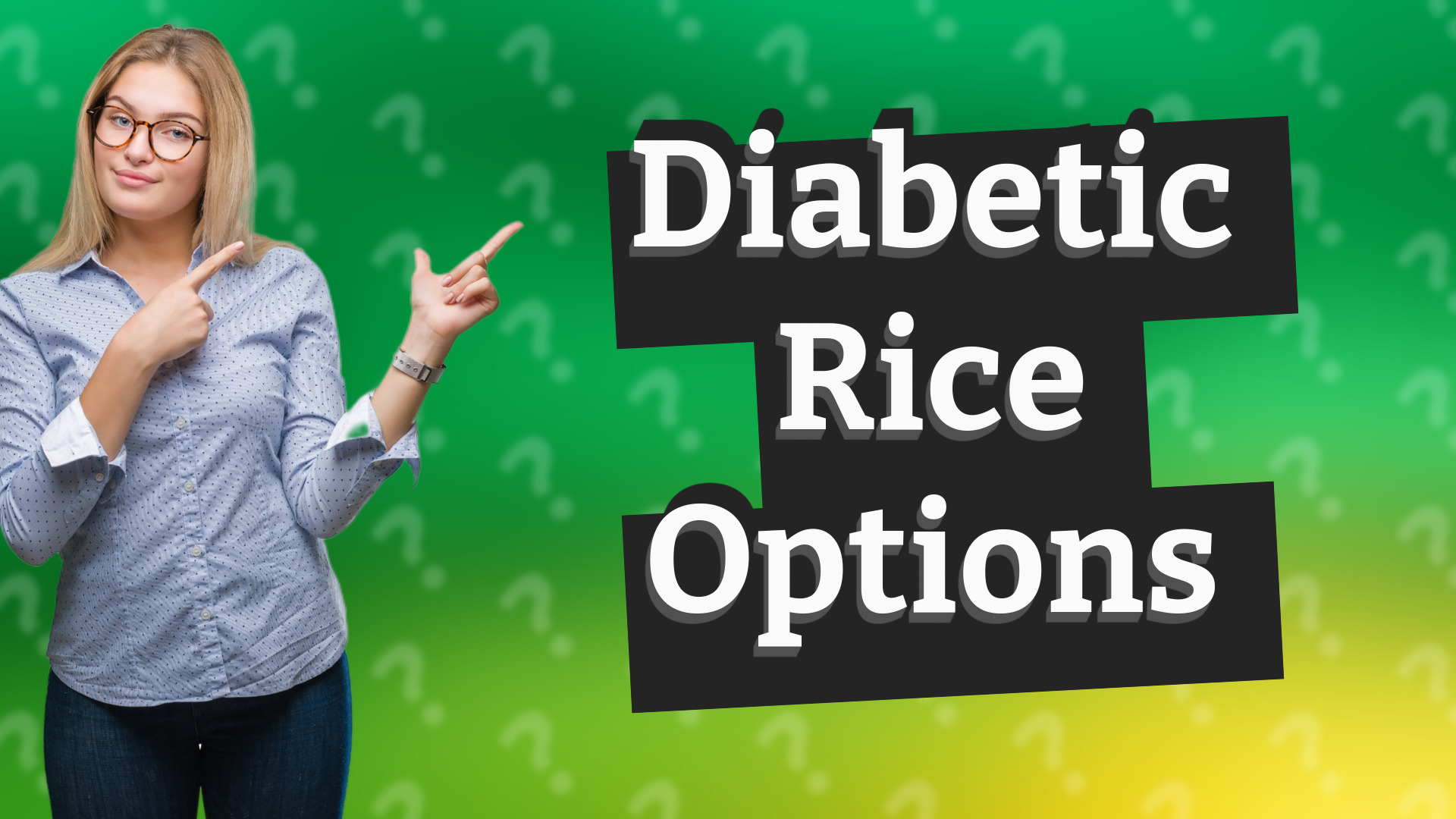 Diabetic Rice Options