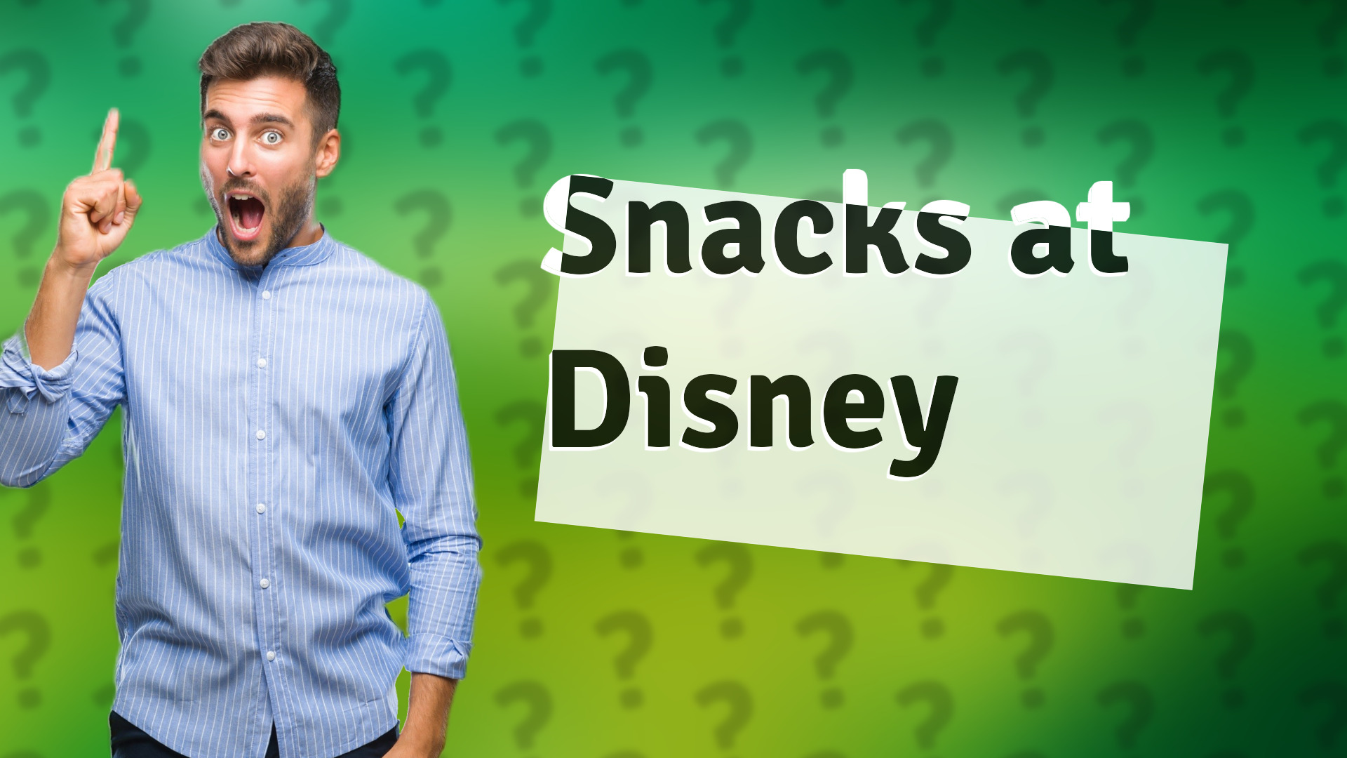 Snacks at Disney