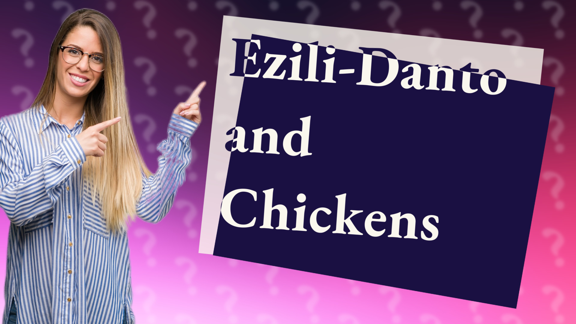 Ezili-Danto and Chickens