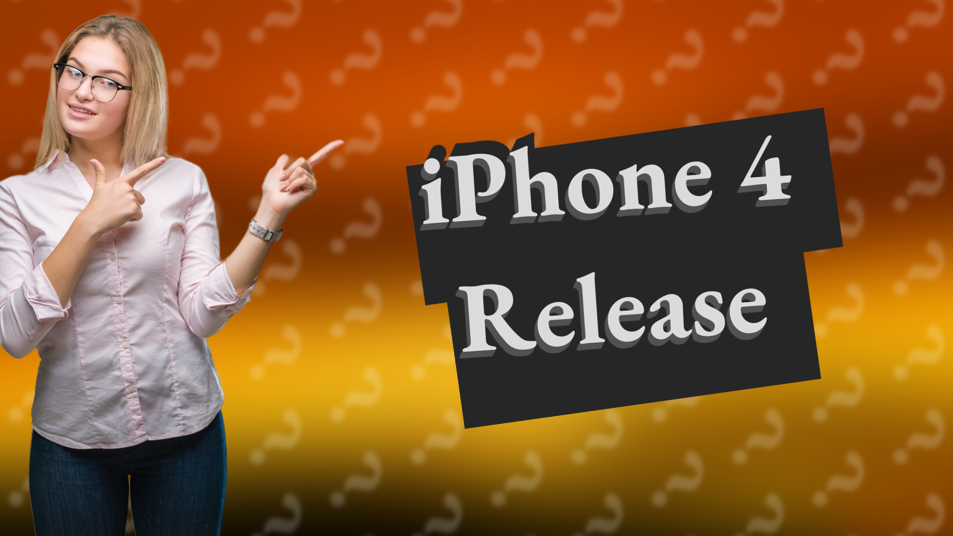 iPhone 4 Release