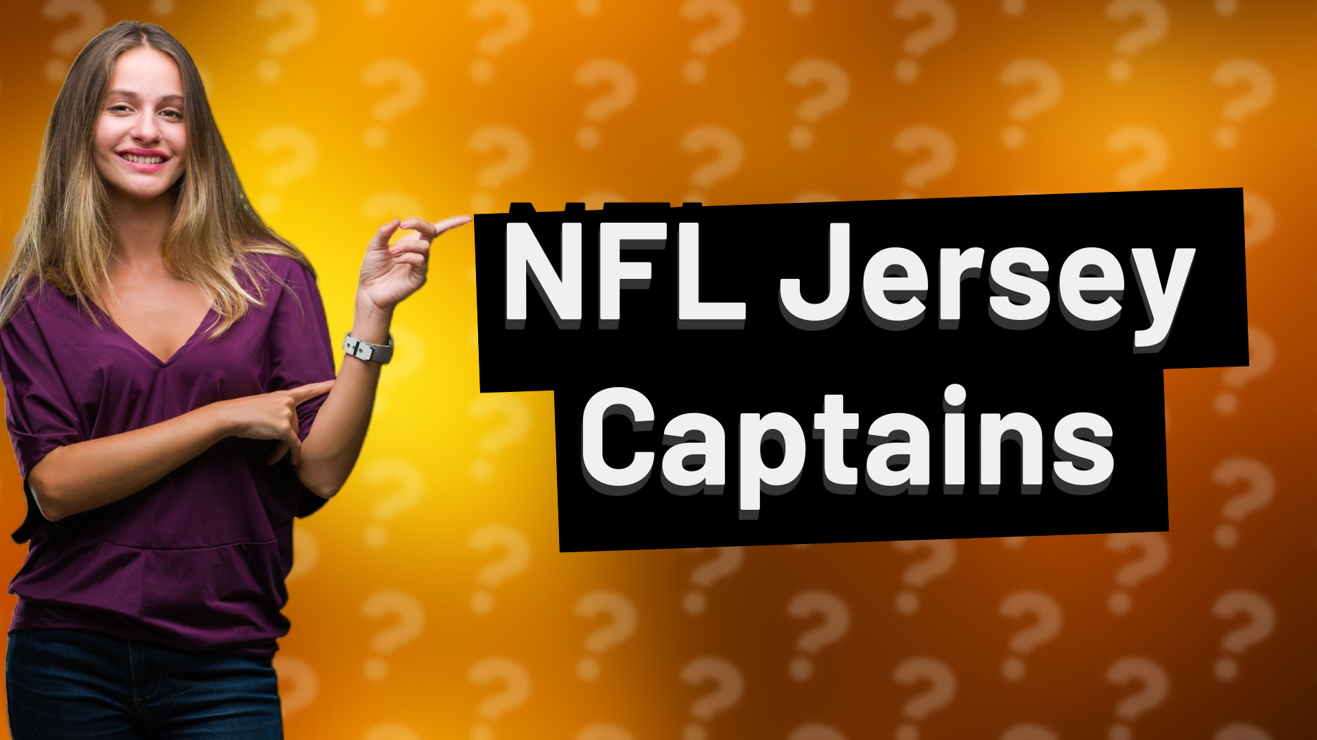 NFL Jersey Captains