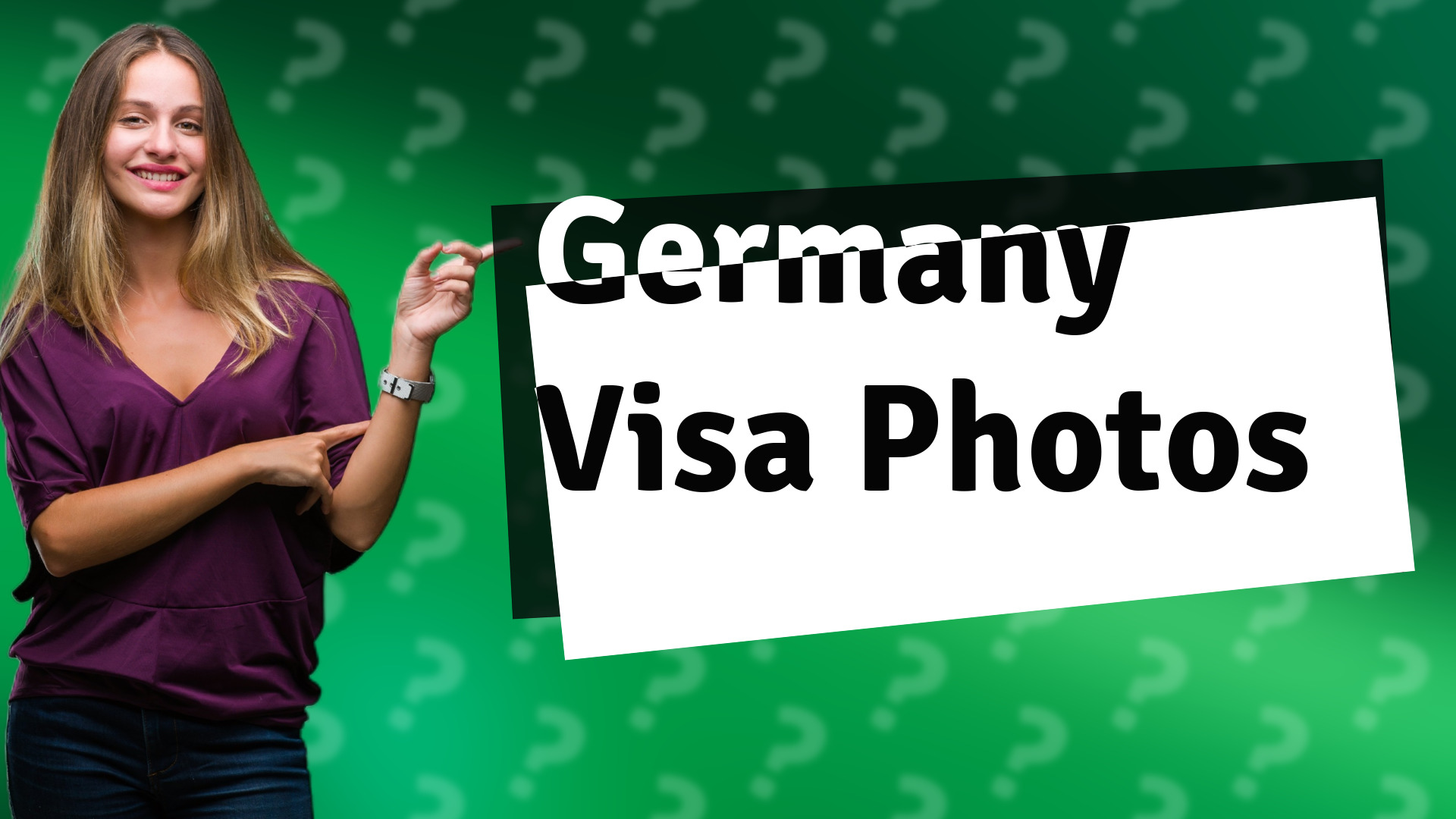 Germany Visa Photos