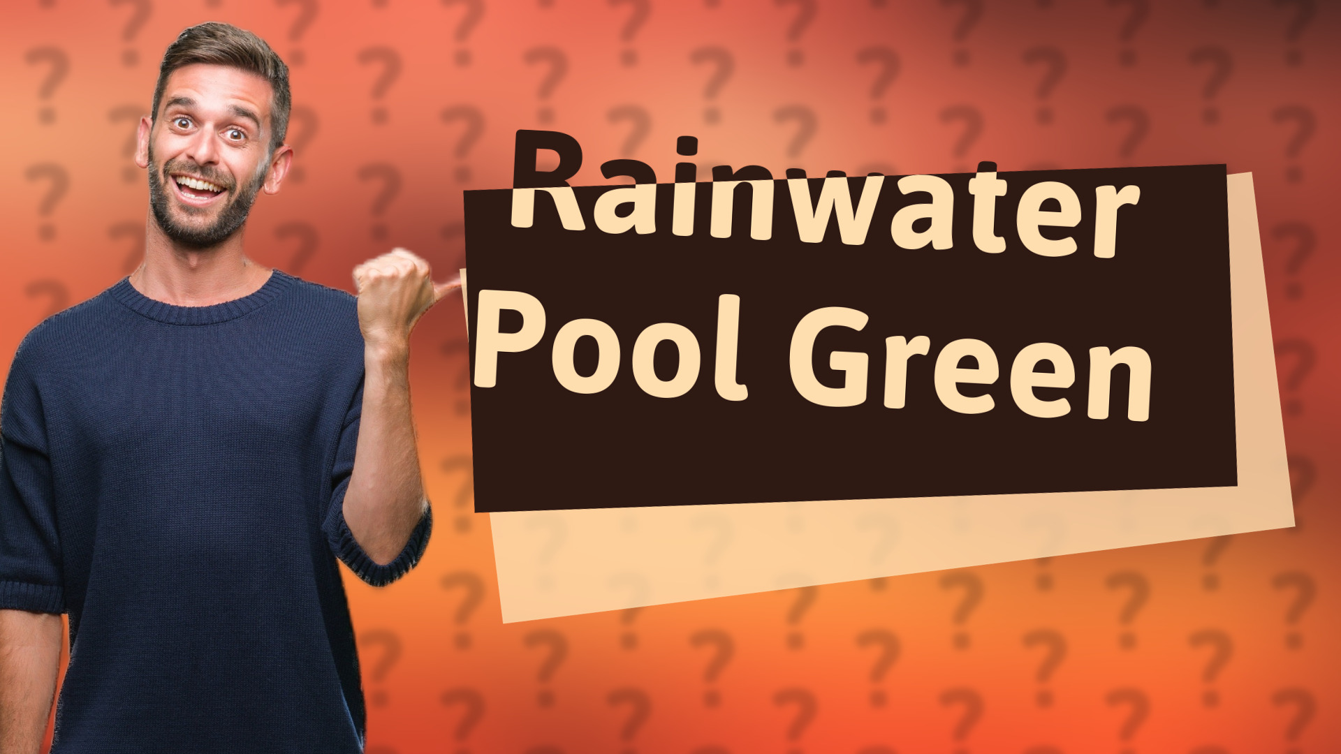 Rainwater Pool Green