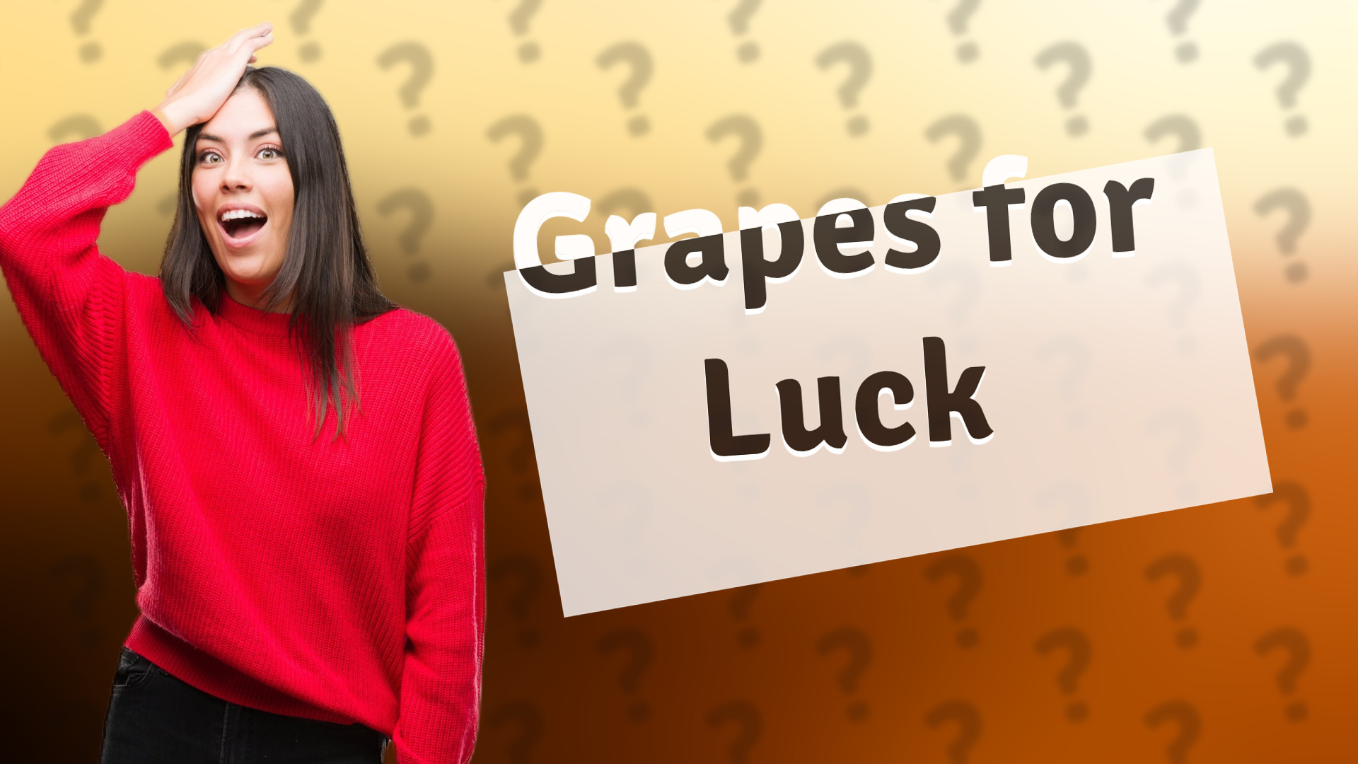 Grapes for Luck