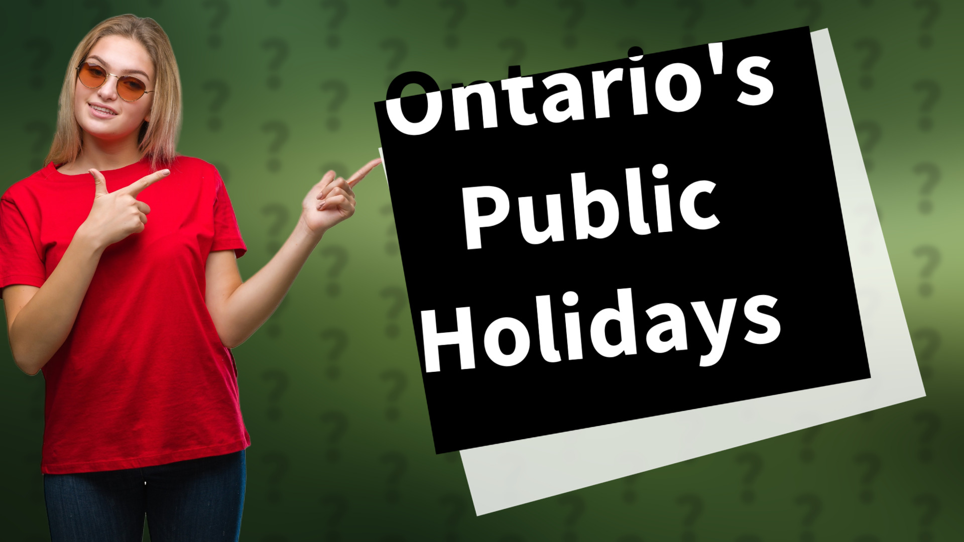 Ontario's Public Holidays