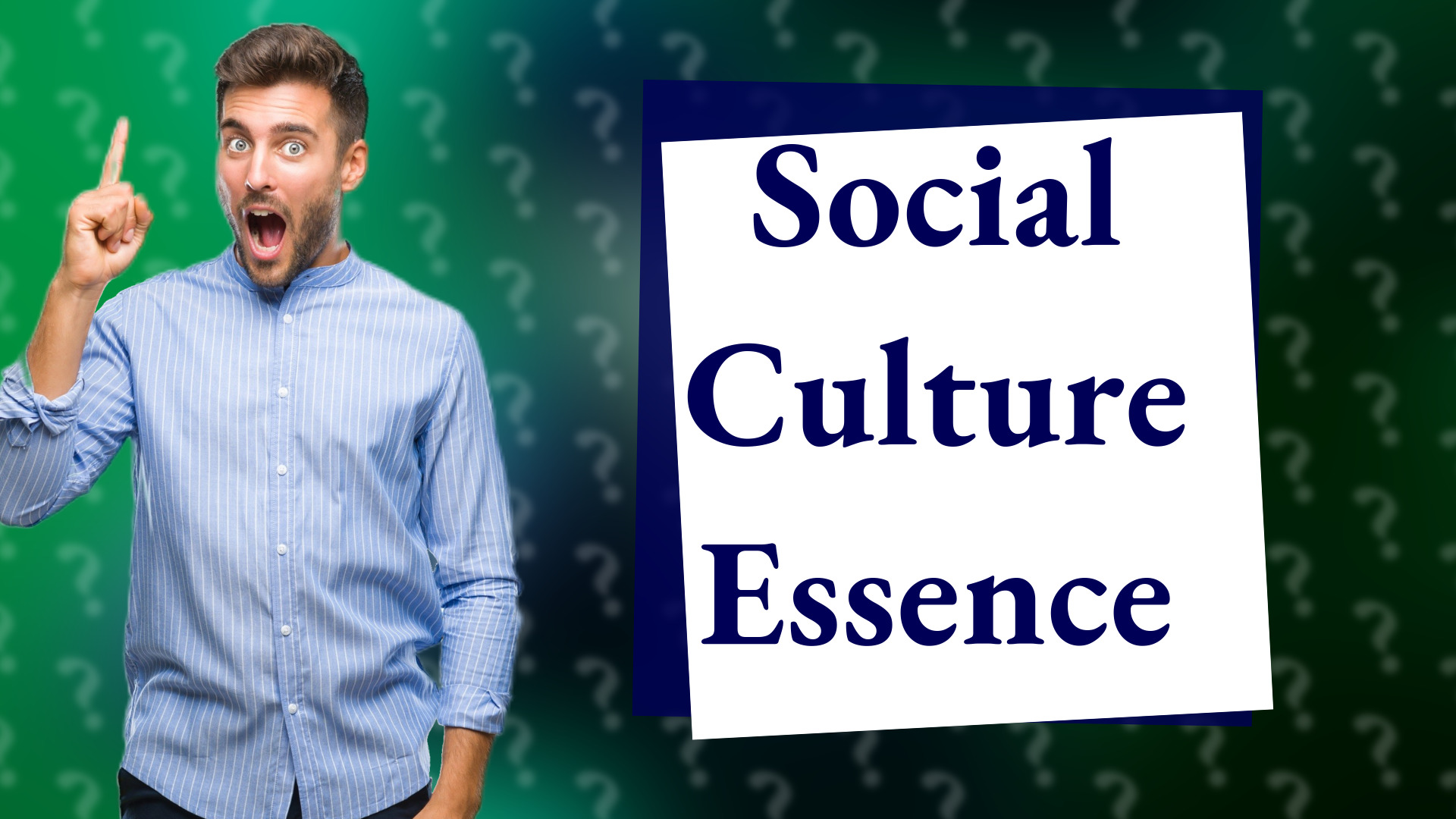 Social Culture Essence