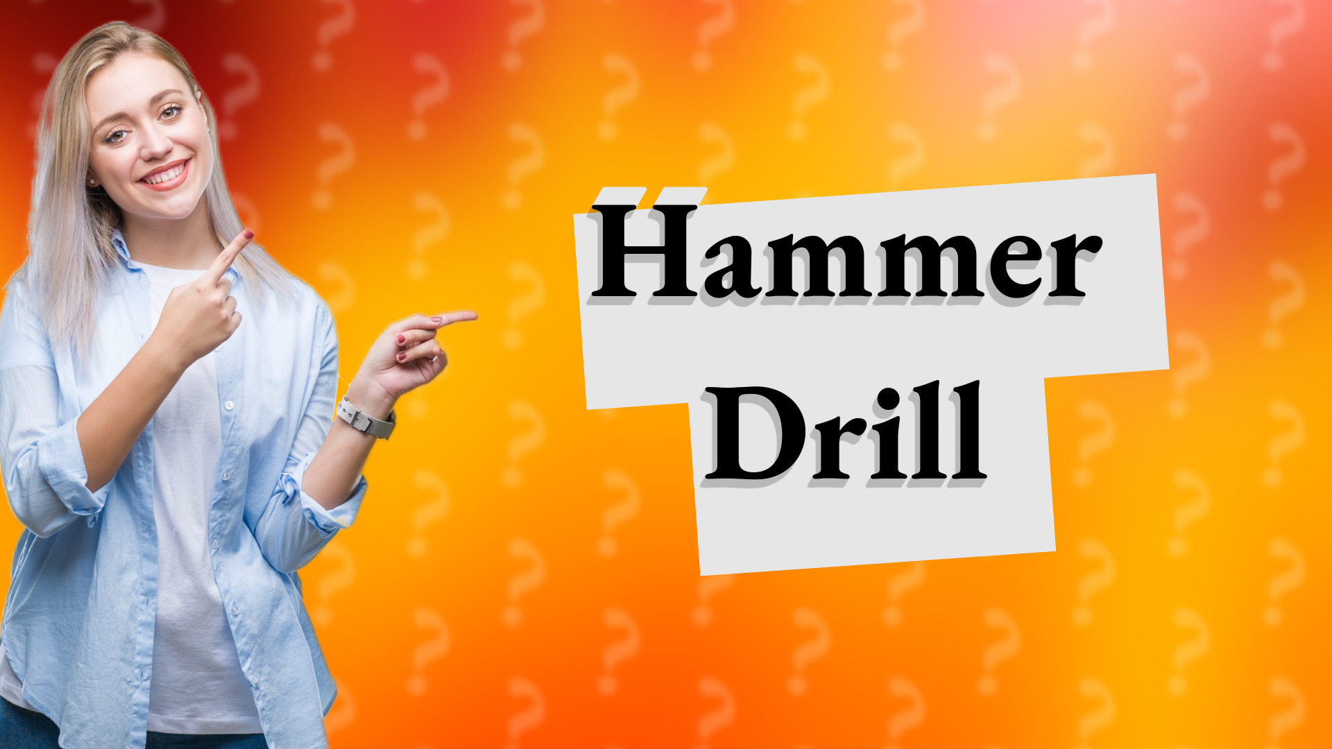 Hammer Drill