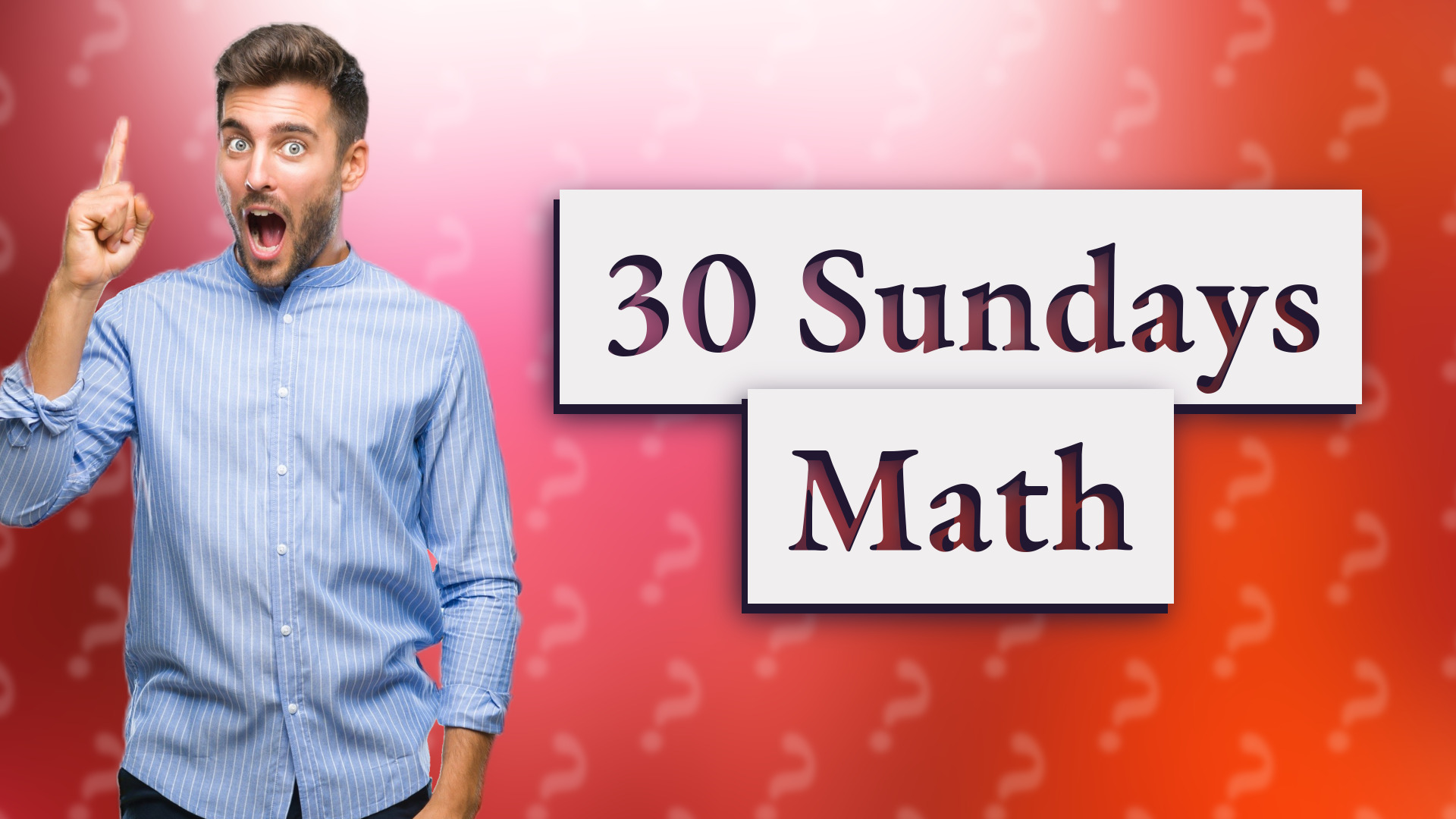 30 Sundays Math