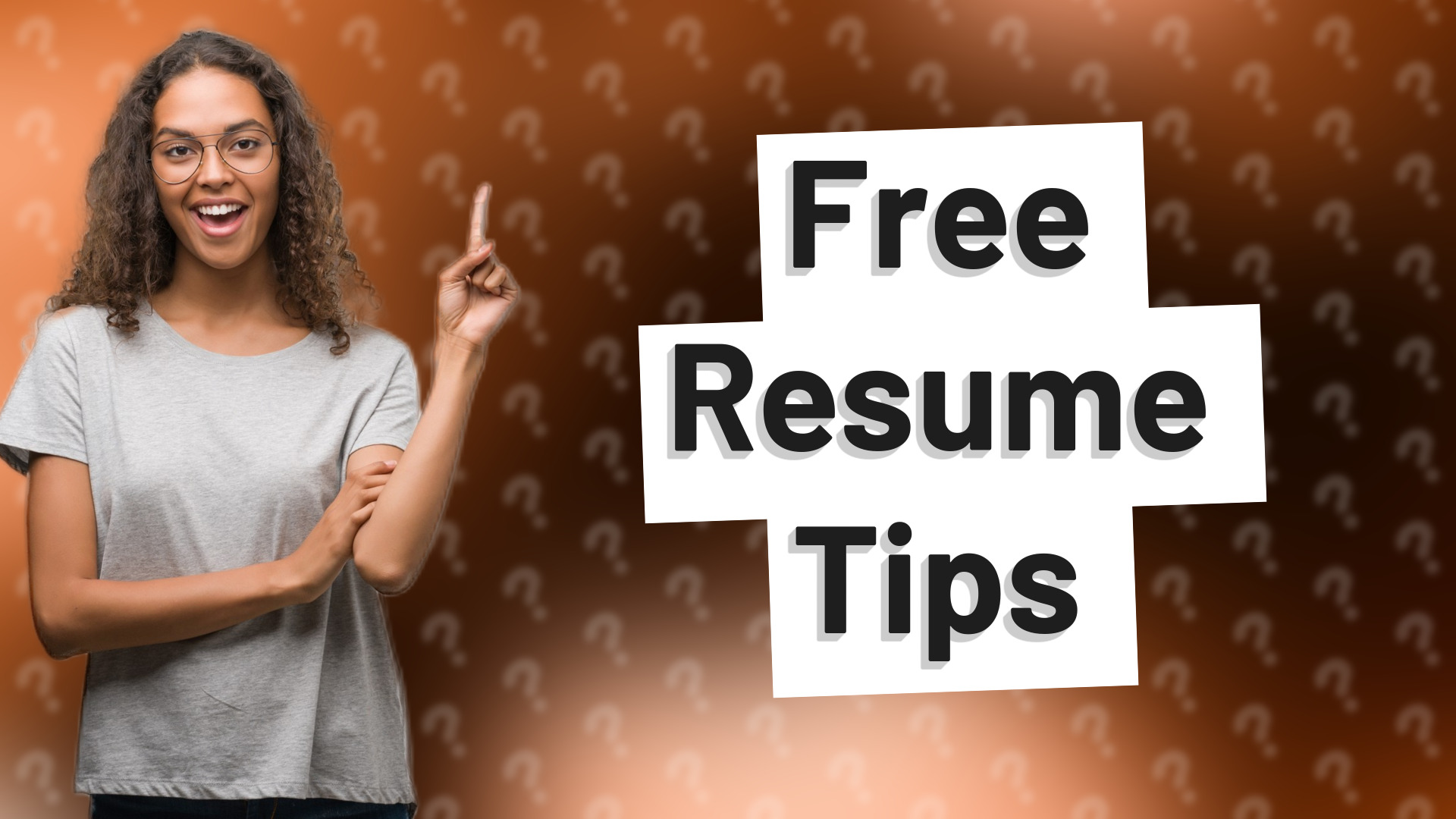 Free Resume Tips