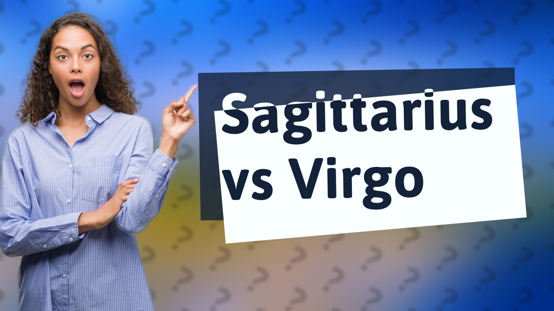 Sagittarius vs Virgo