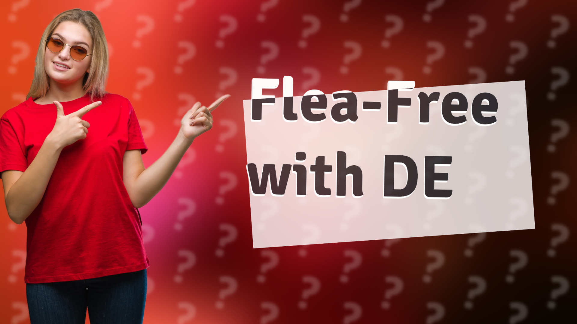 Flea-Free with DE