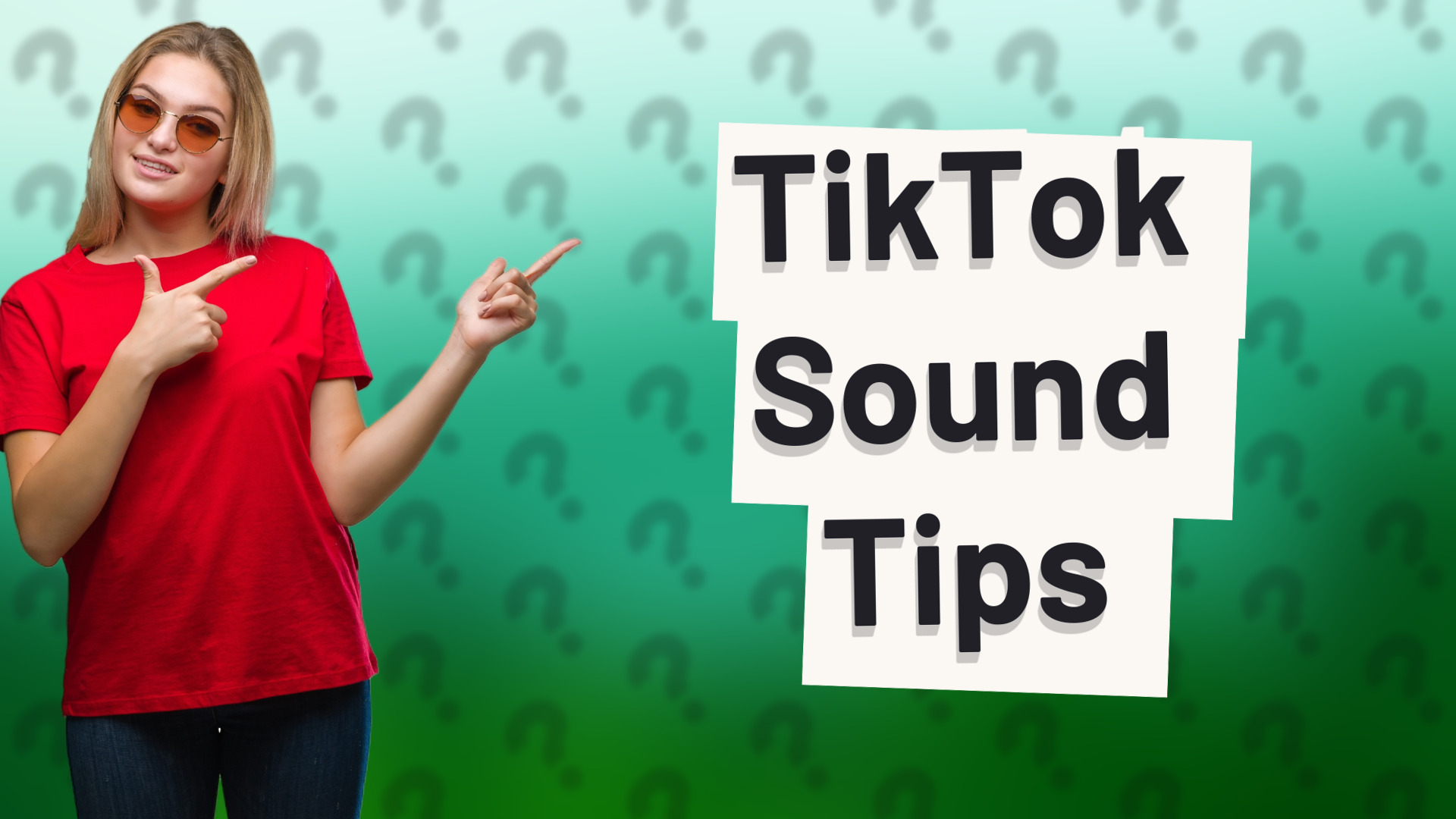 TikTok Sound Tips