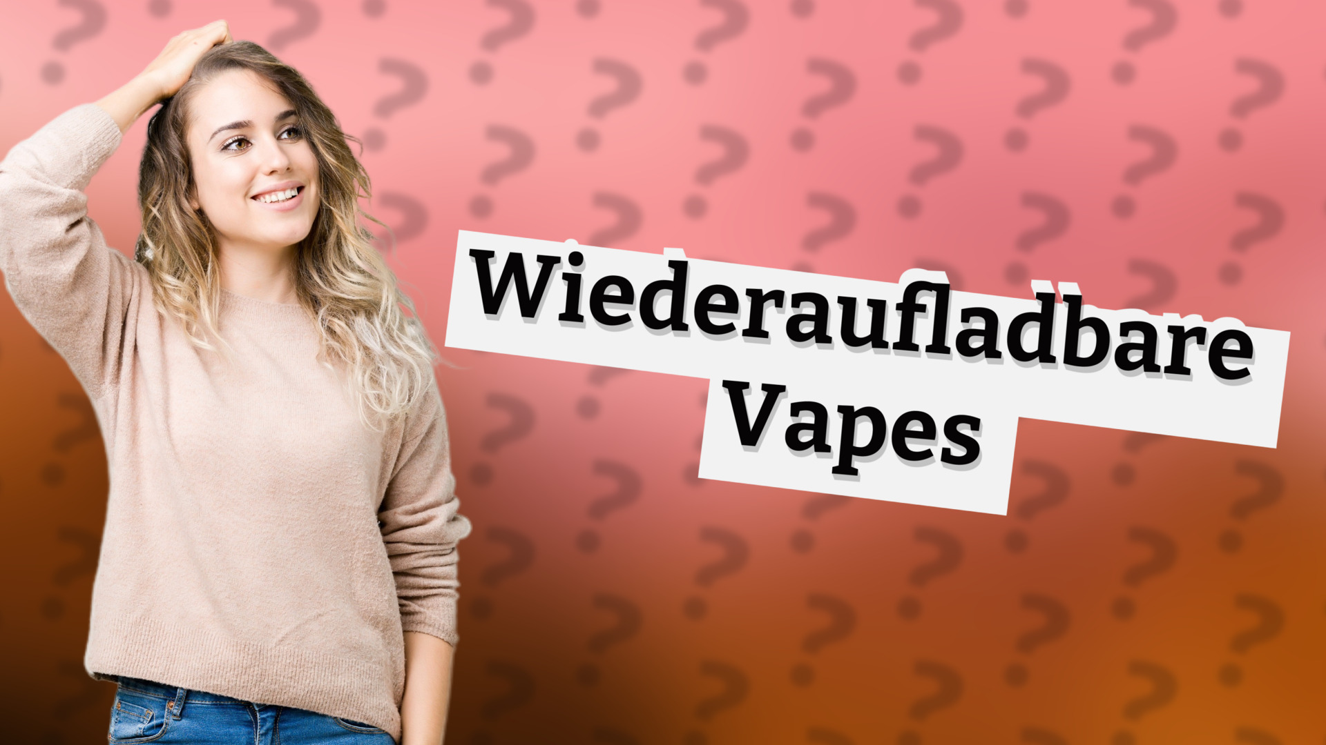 Wiederaufladbare Vapes