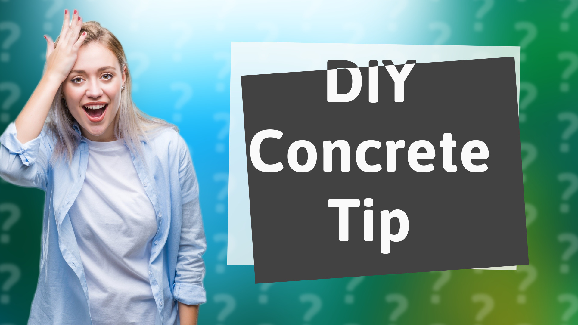 DIY Concrete Tip