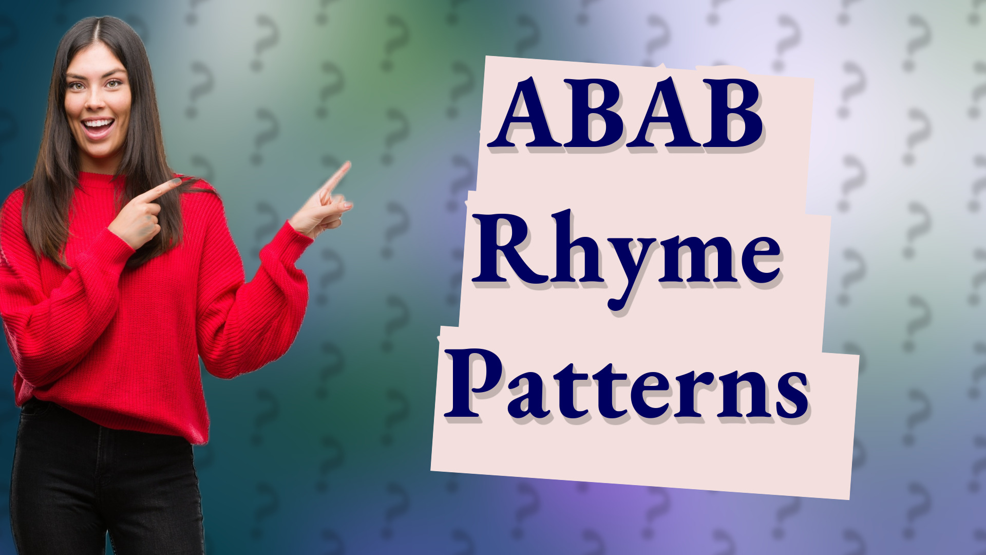 ABAB Rhyme Patterns