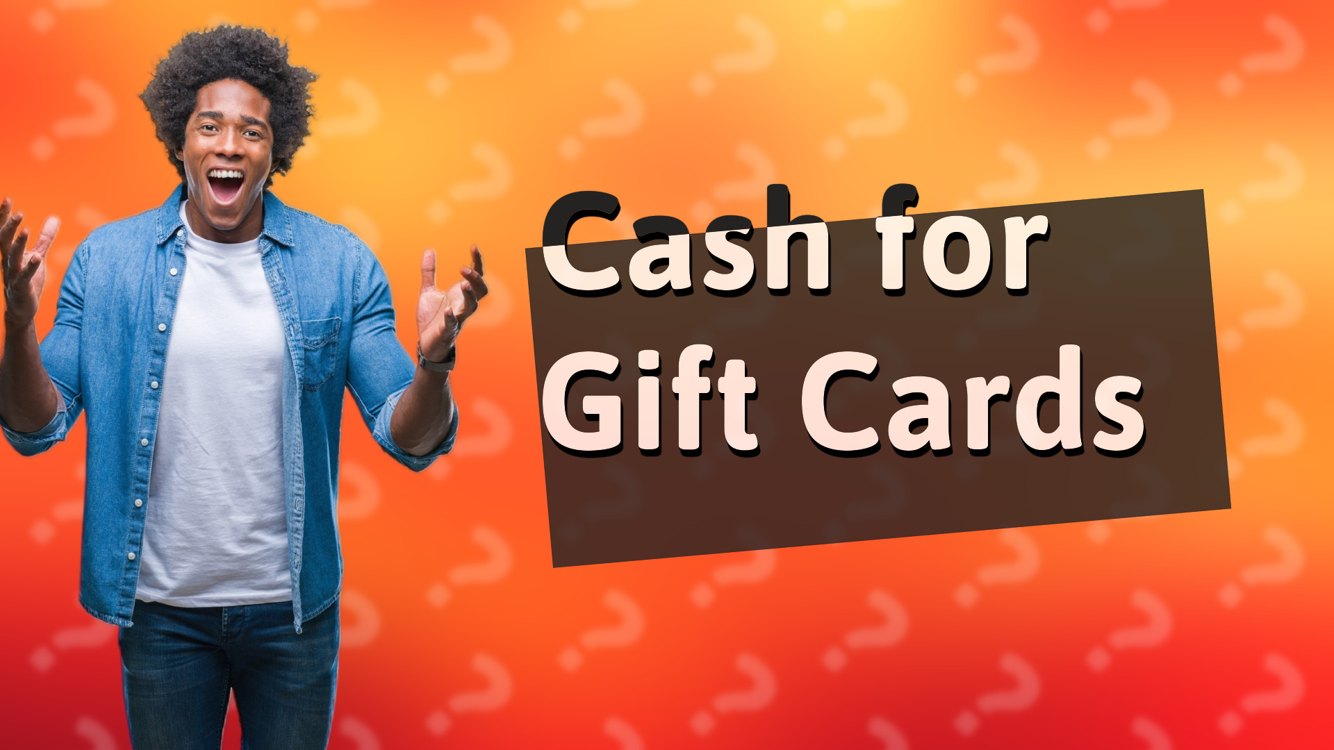 Cash for Gift Cards