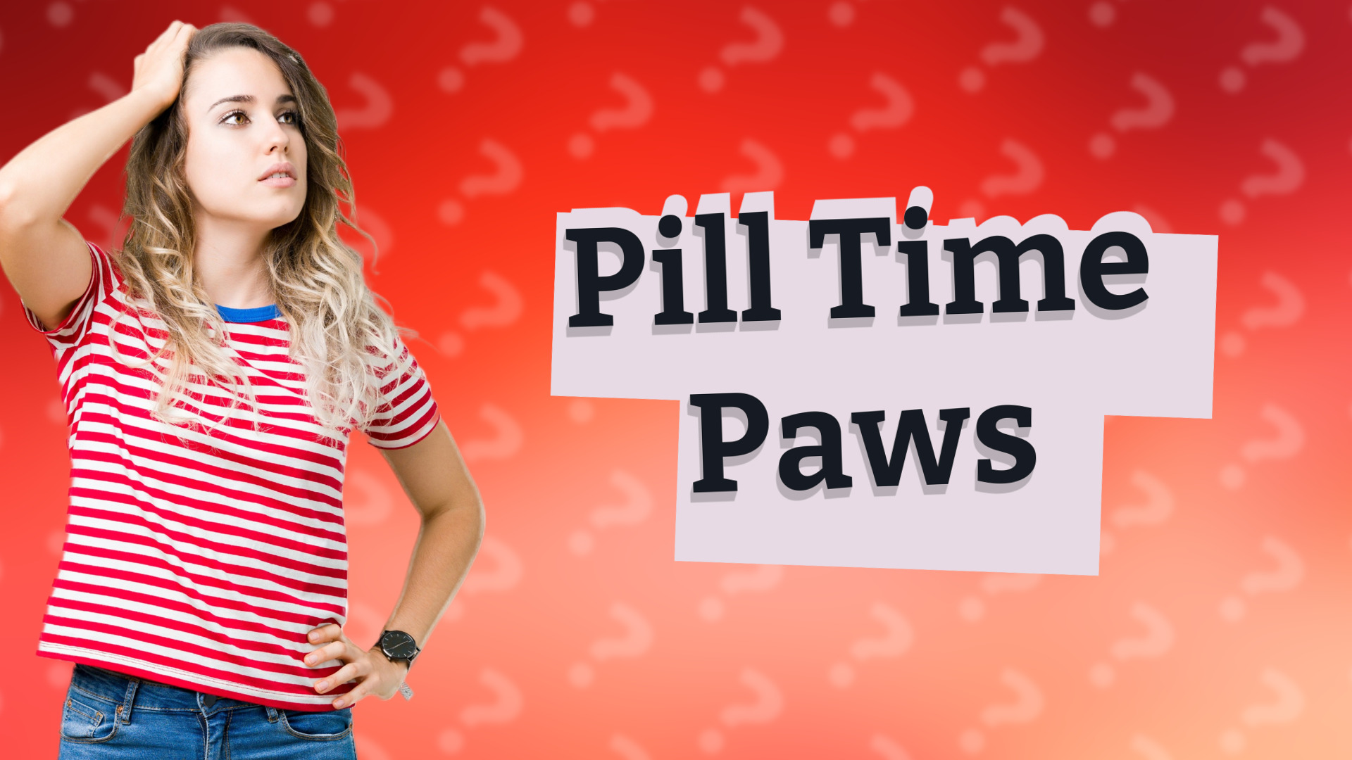 Pill Time Paws