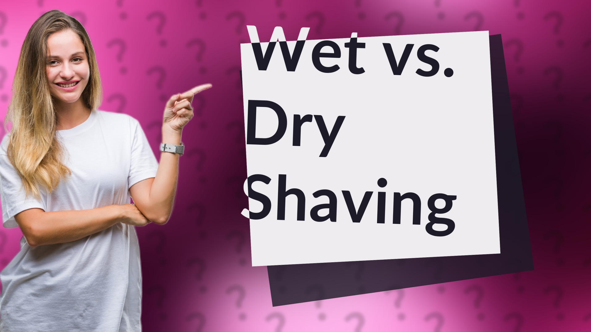 Wet vs. Dry Shaving