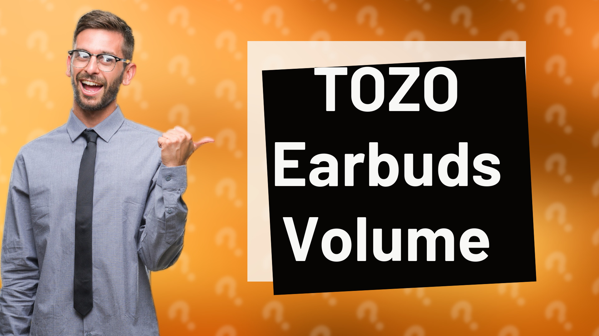 TOZO Earbuds Volume