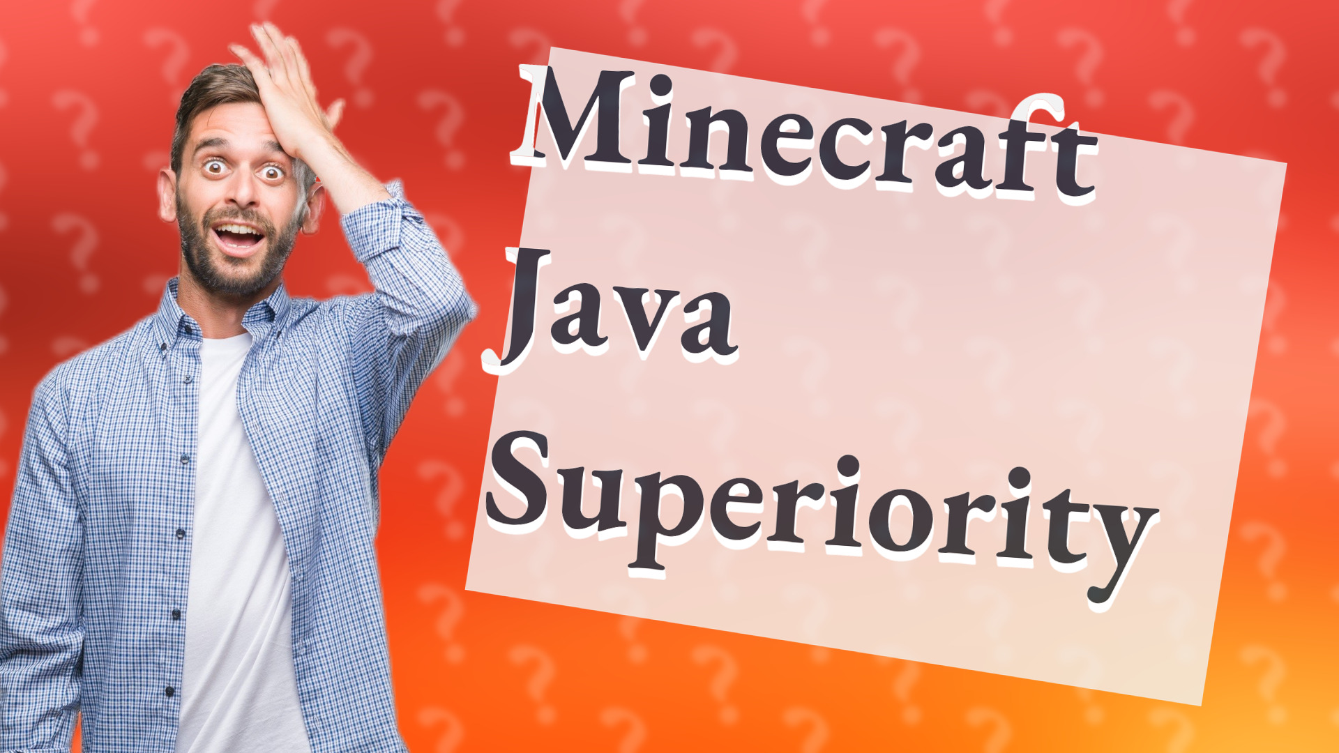 Minecraft Java Superiority