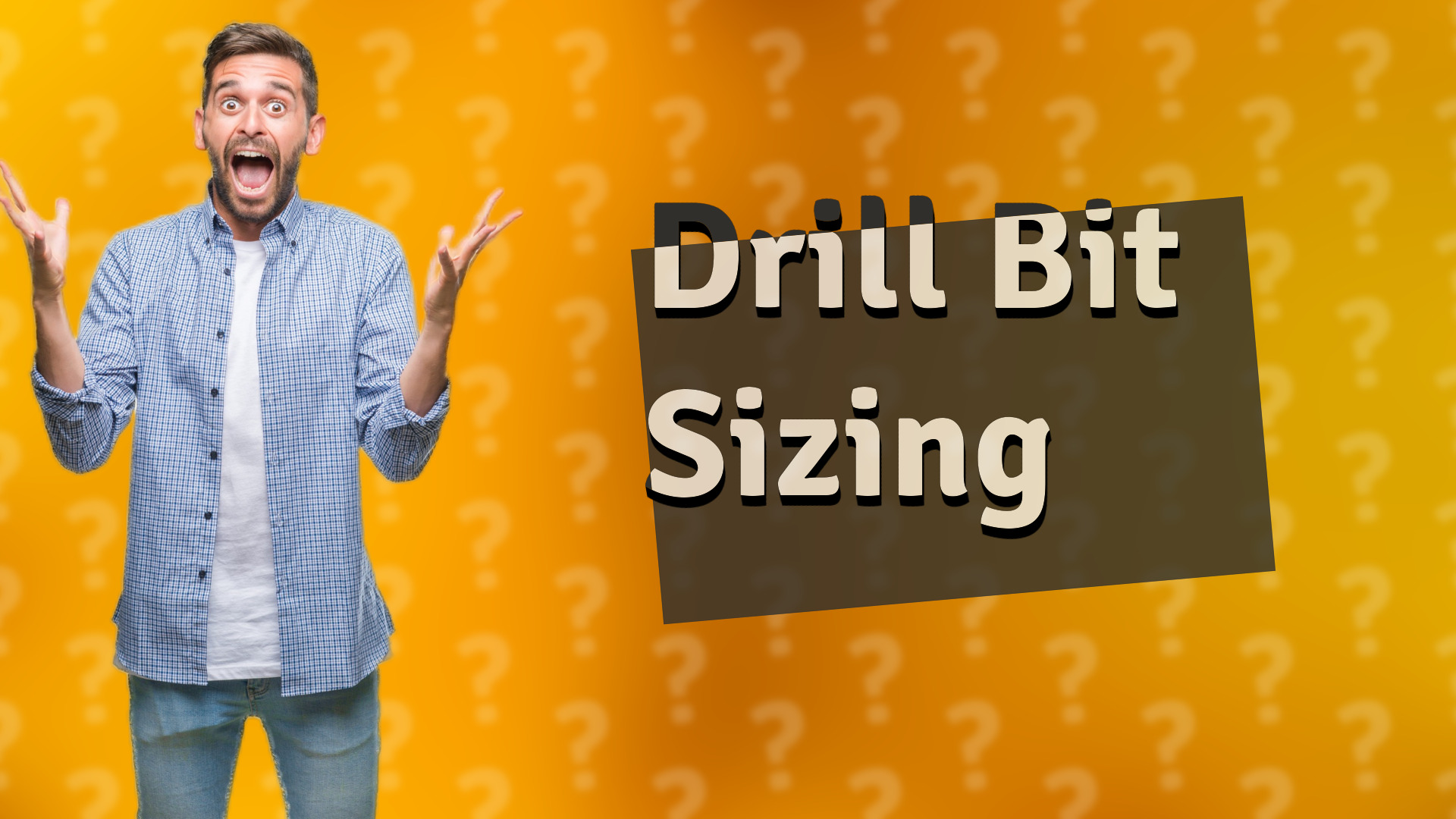 Drill Bit Sizing