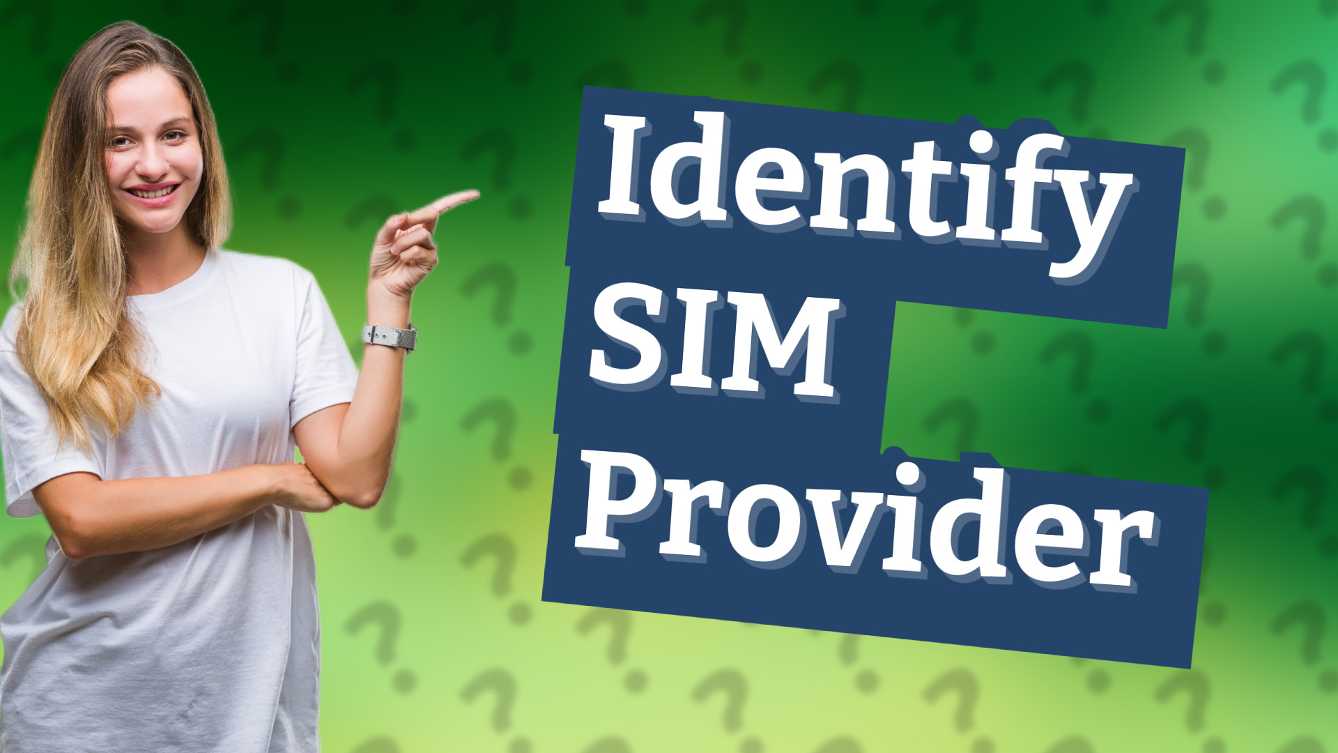 Identify SIM Provider