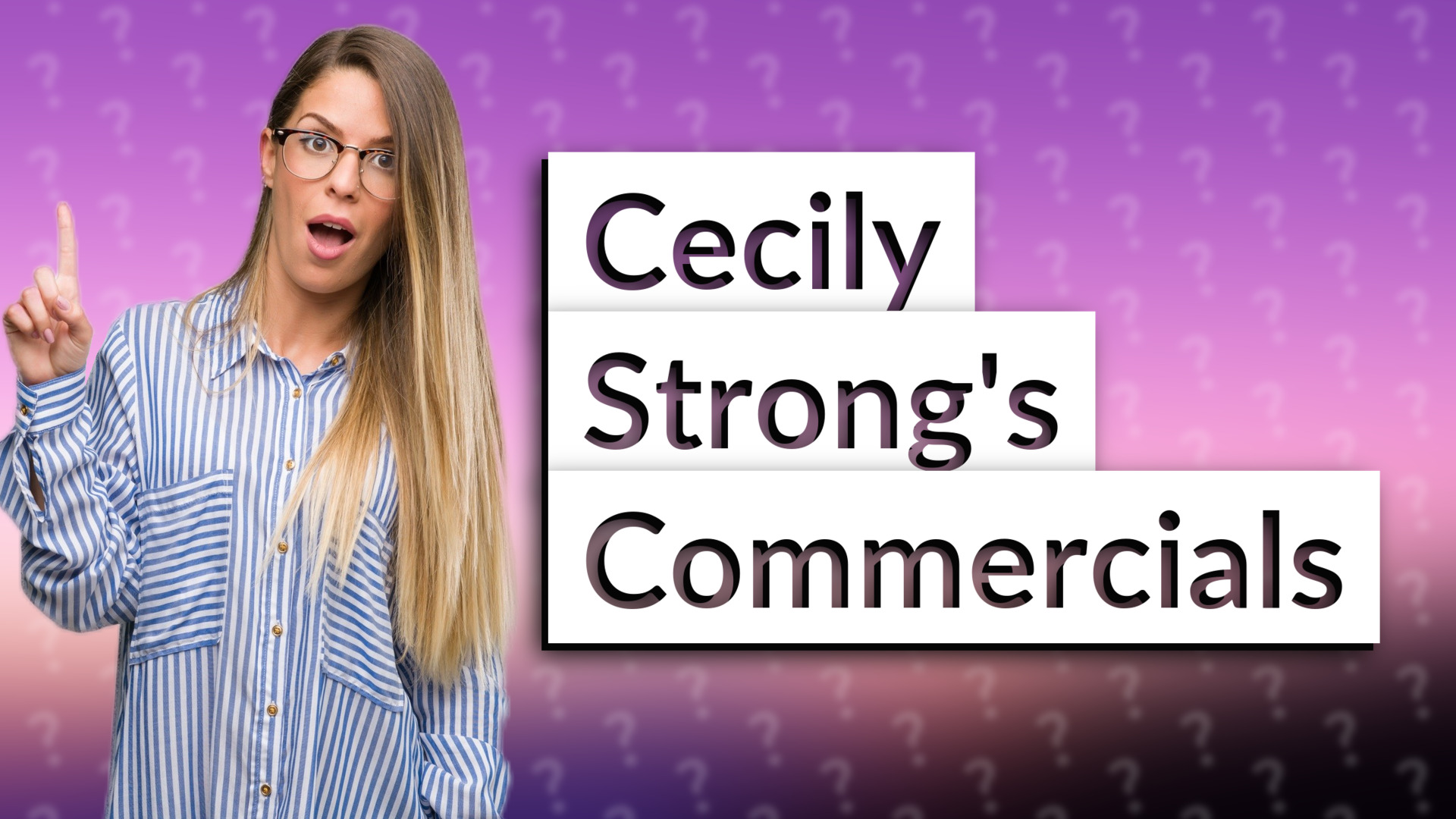 Cecily Strong's Commercials