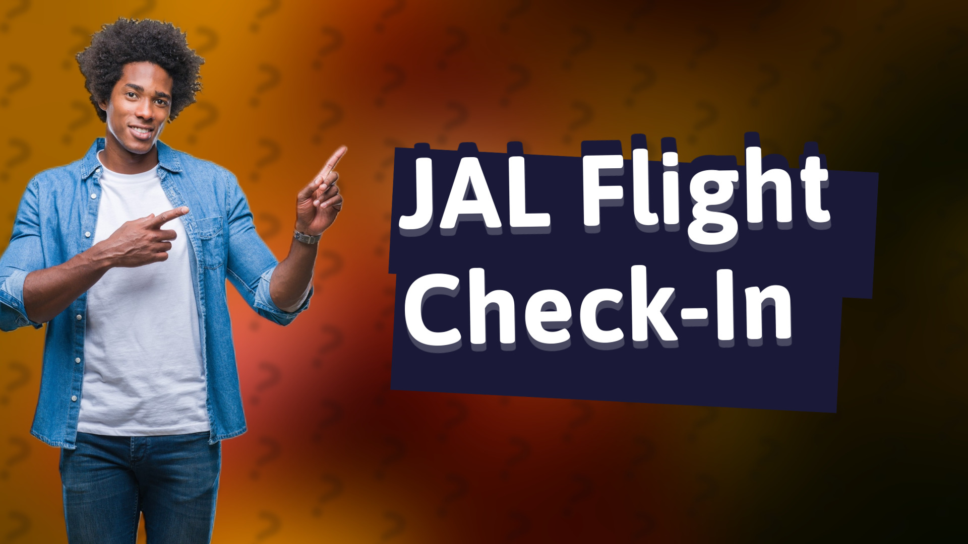 JAL Flight Check-In