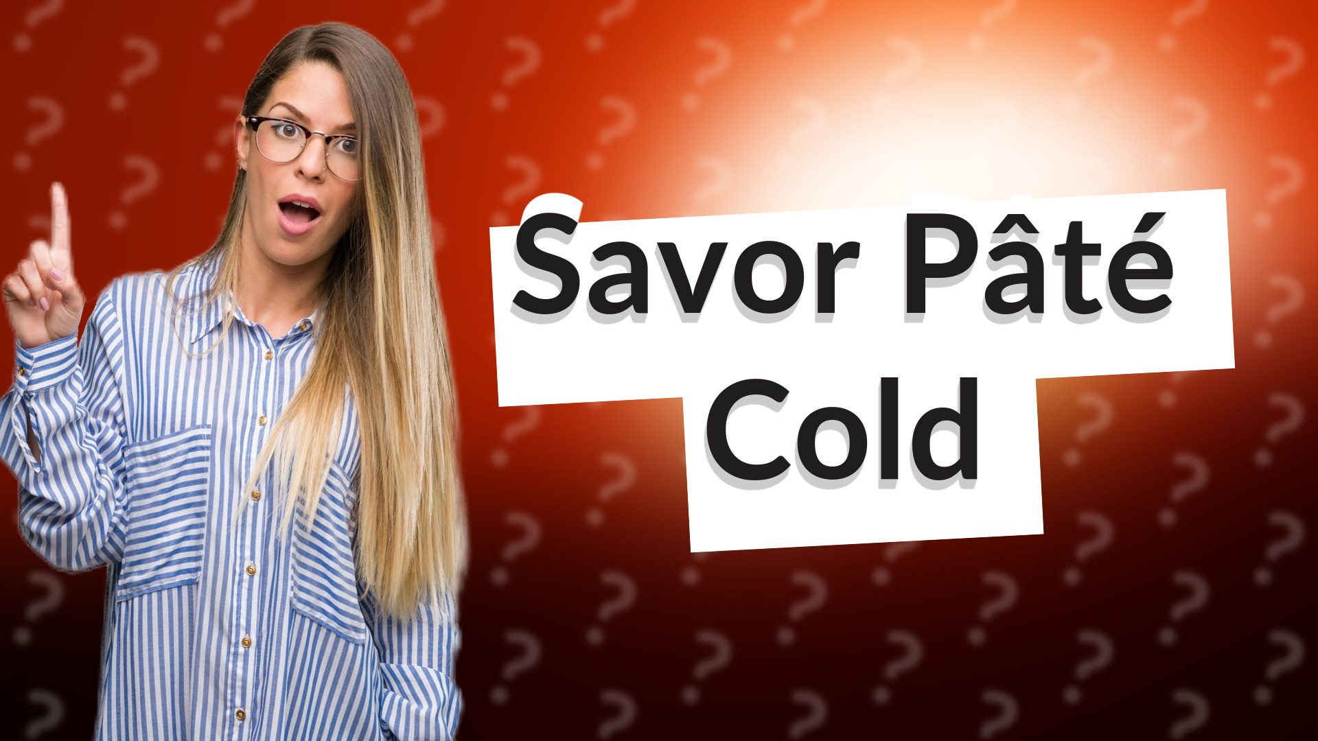 Savor Pâté Cold