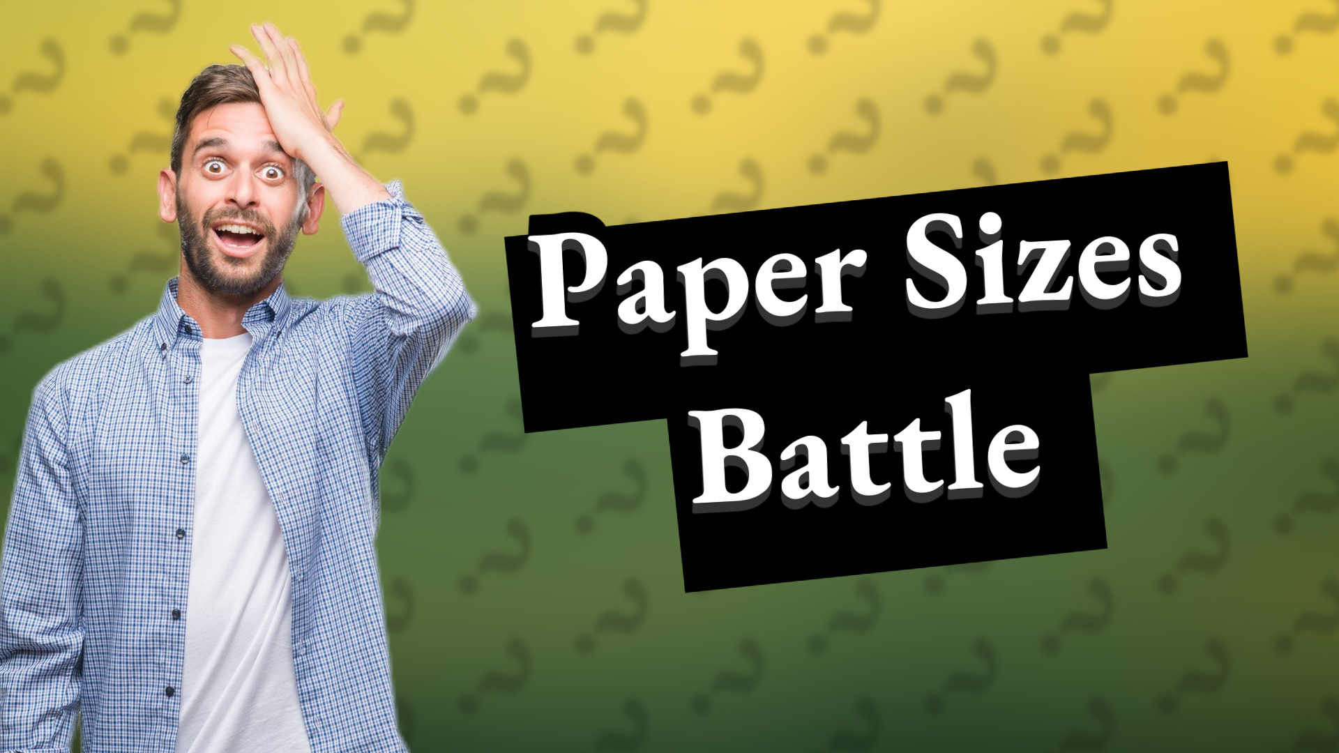 Paper Sizes Battle