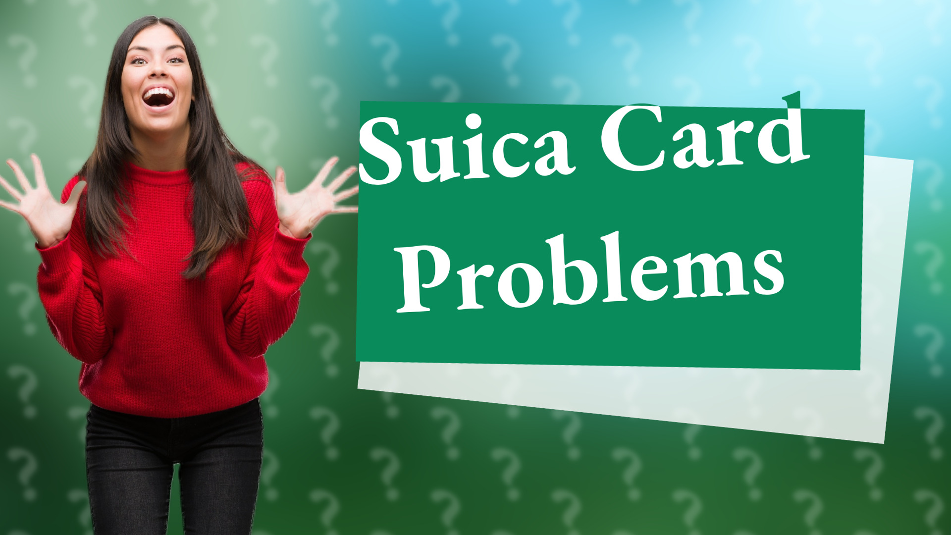 Suica Card Problems
