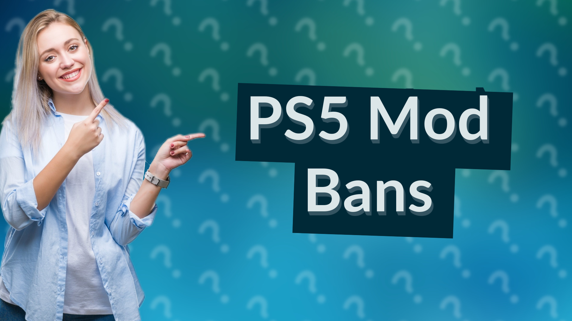 PS5 Mod Bans