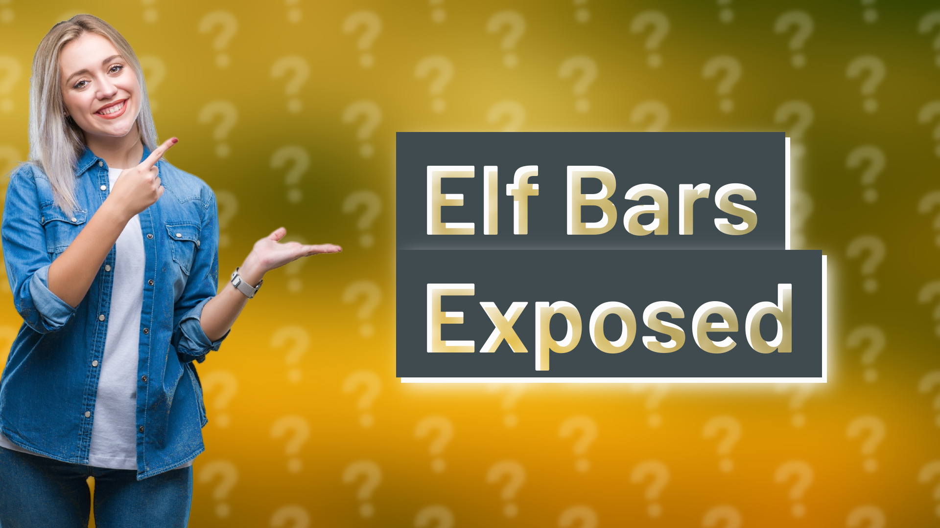 Elf Bars Exposed