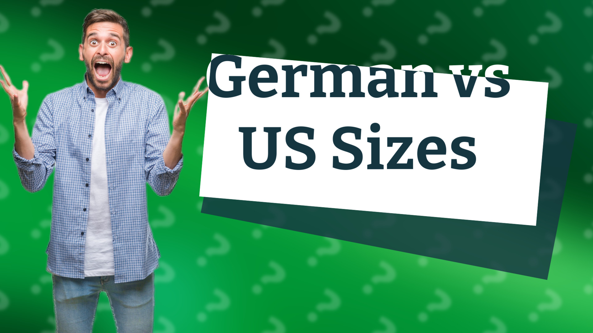 German vs US Sizes