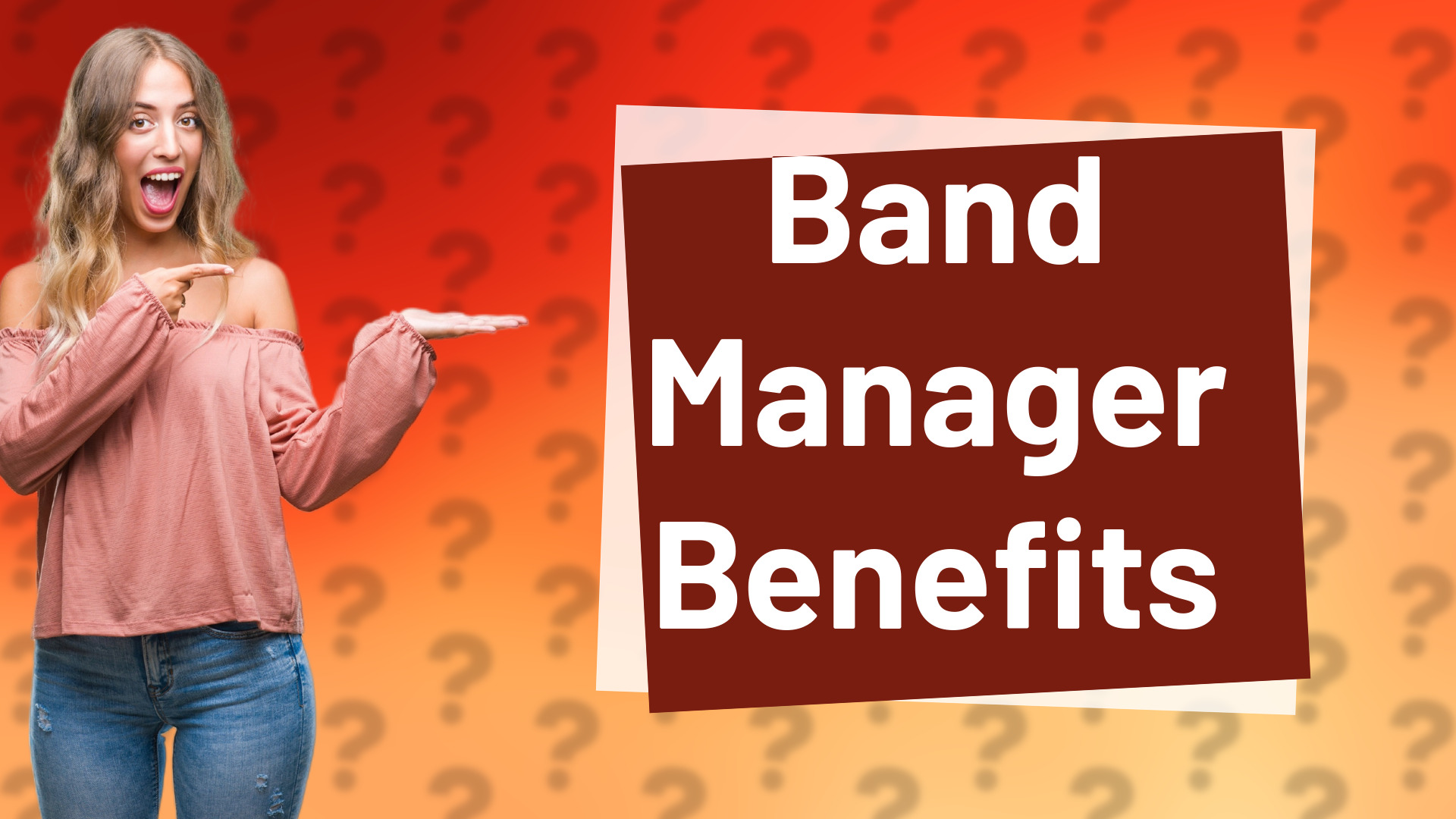 Band Manager Benefits