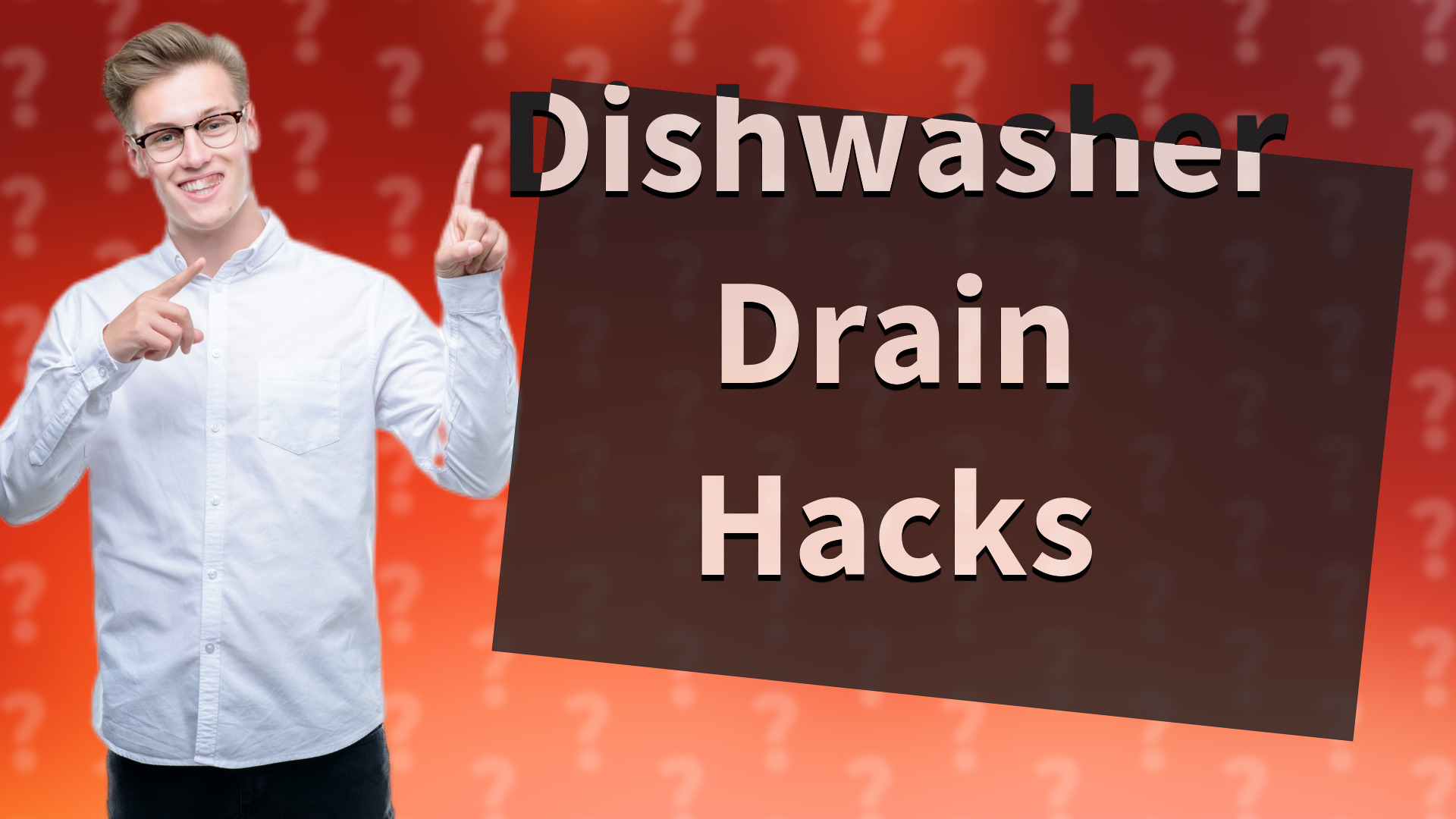 Dishwasher Drain Hacks