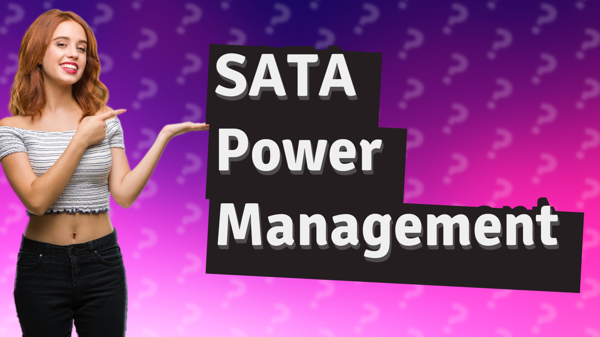 SATA Power Management