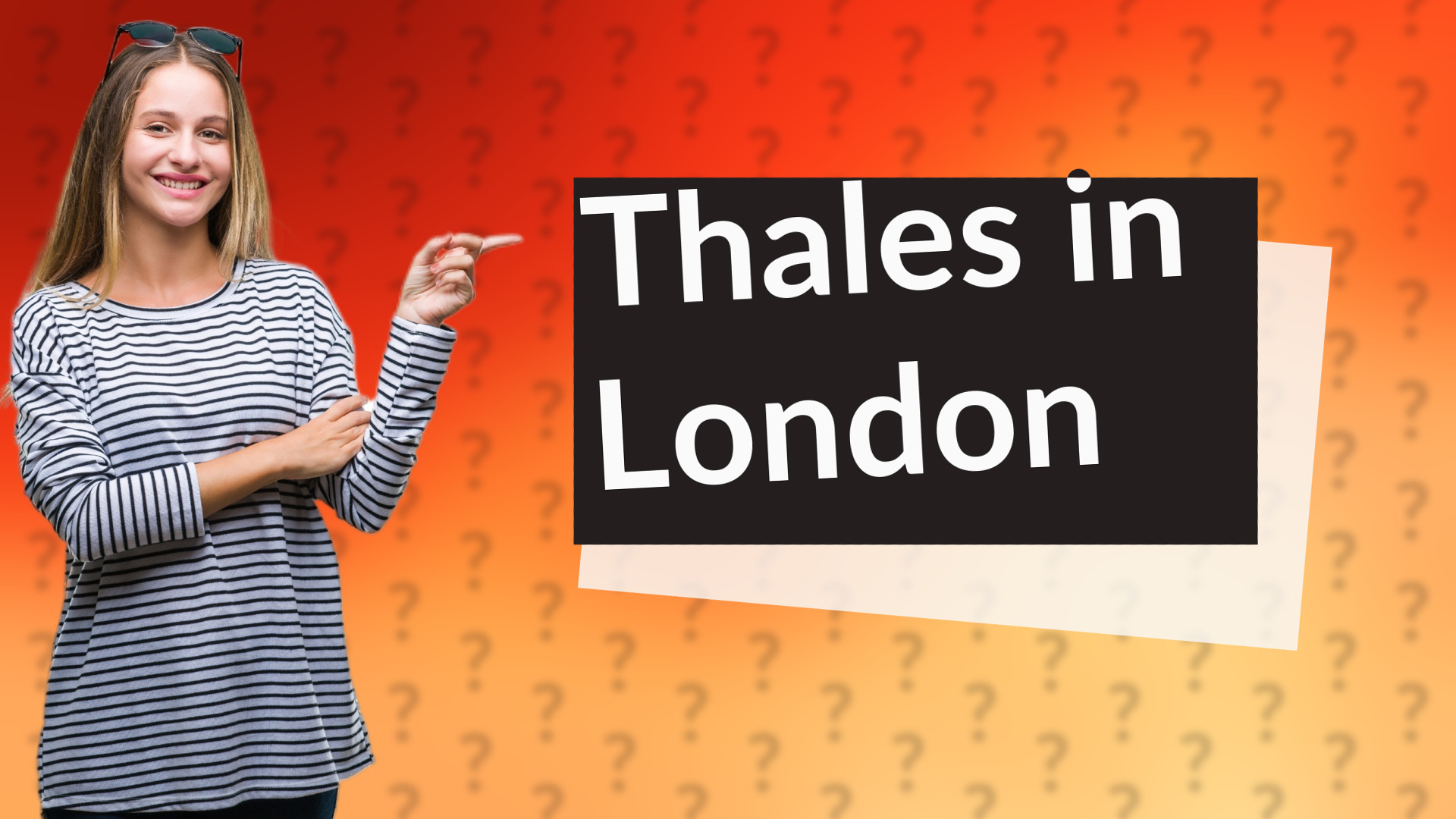Thales in London