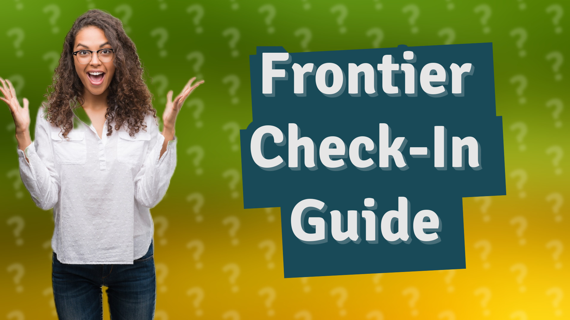 Frontier Check-In Guide