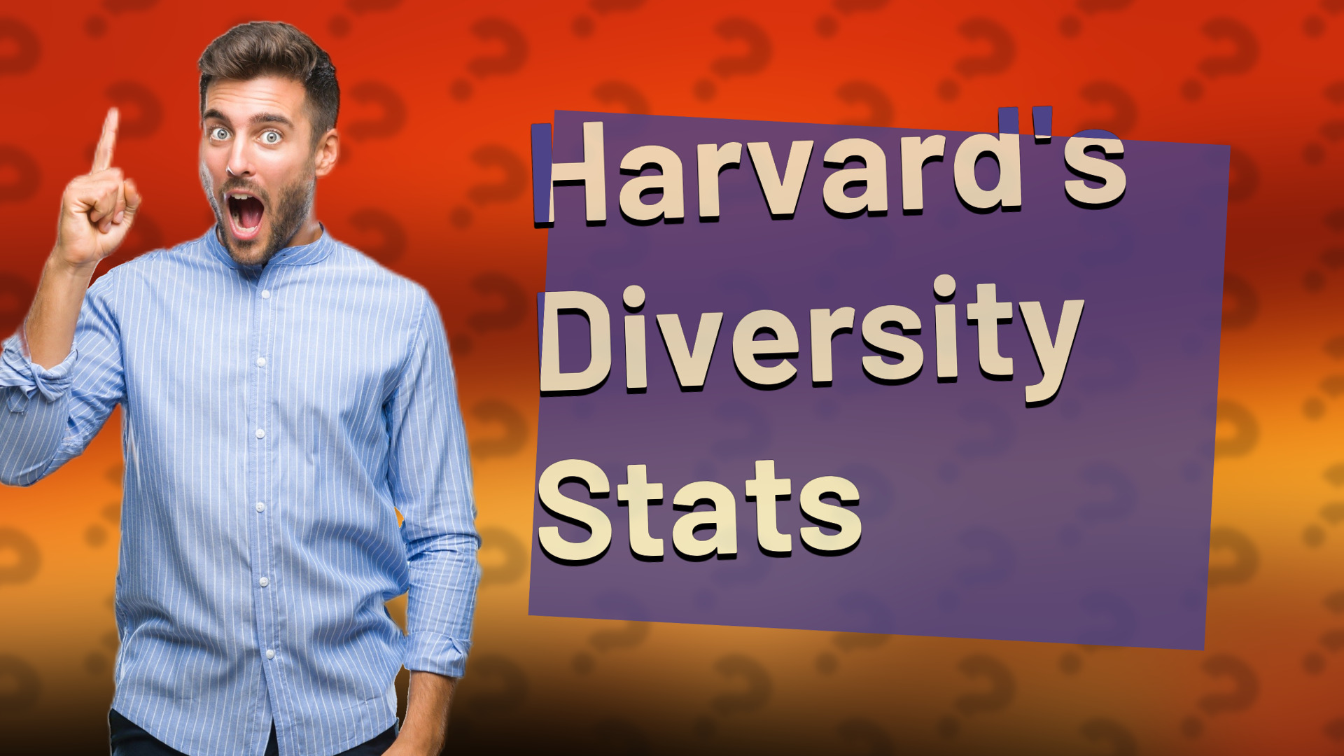 Harvard's Diversity Stats