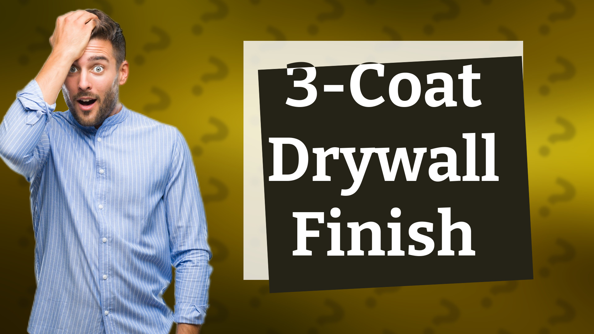 3-Coat Drywall Finish