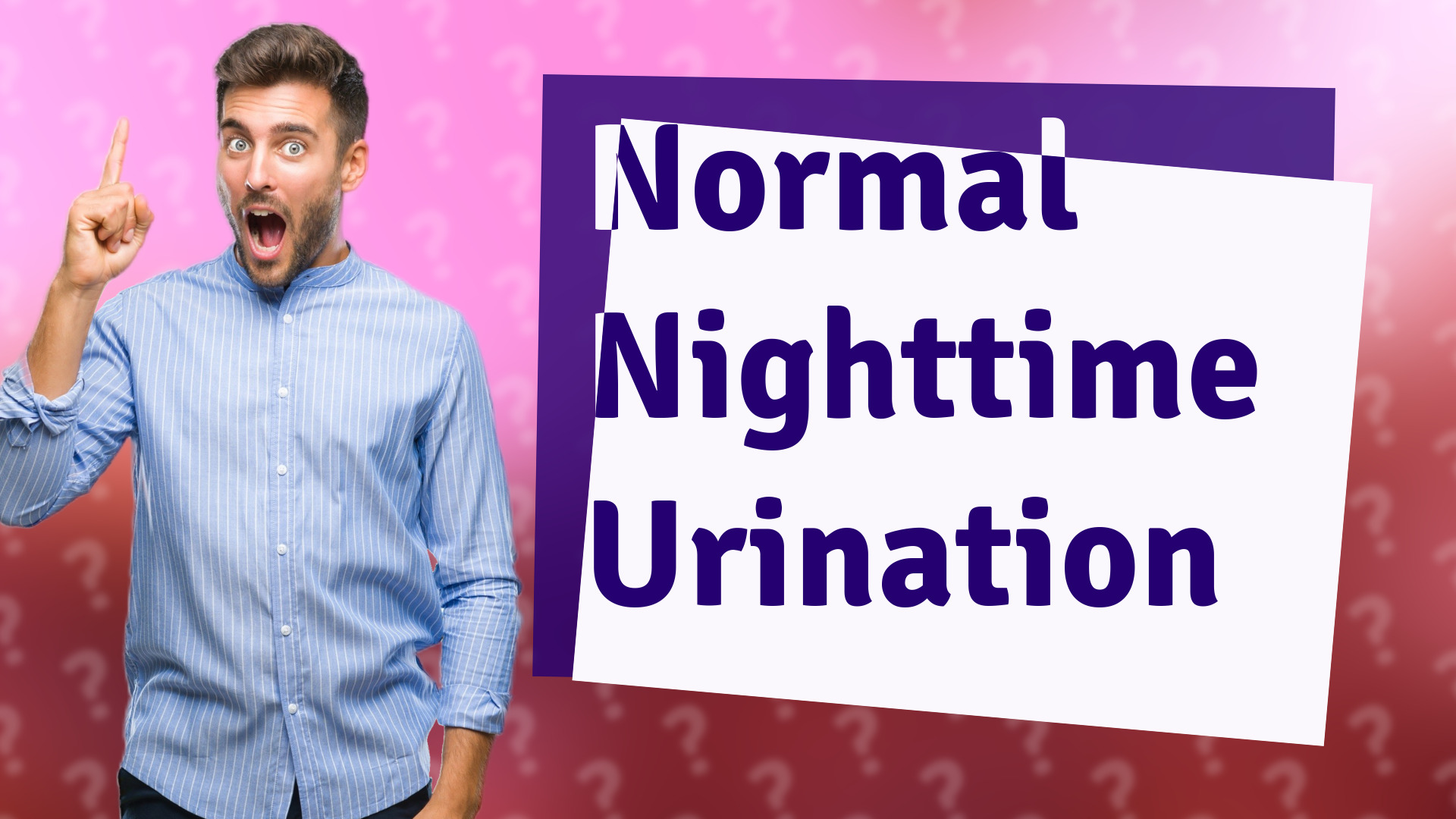 Normal Nighttime Urination