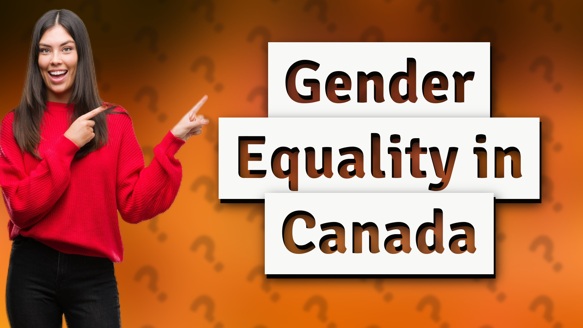 Gender Equality in Canada