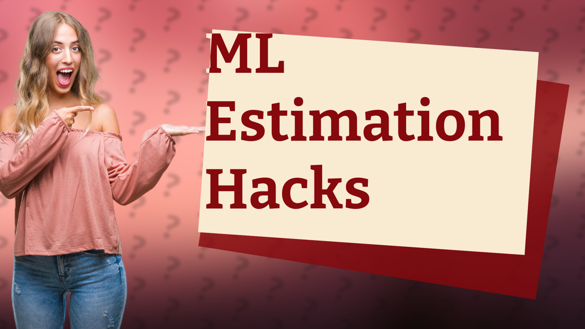 ML Estimation Hacks