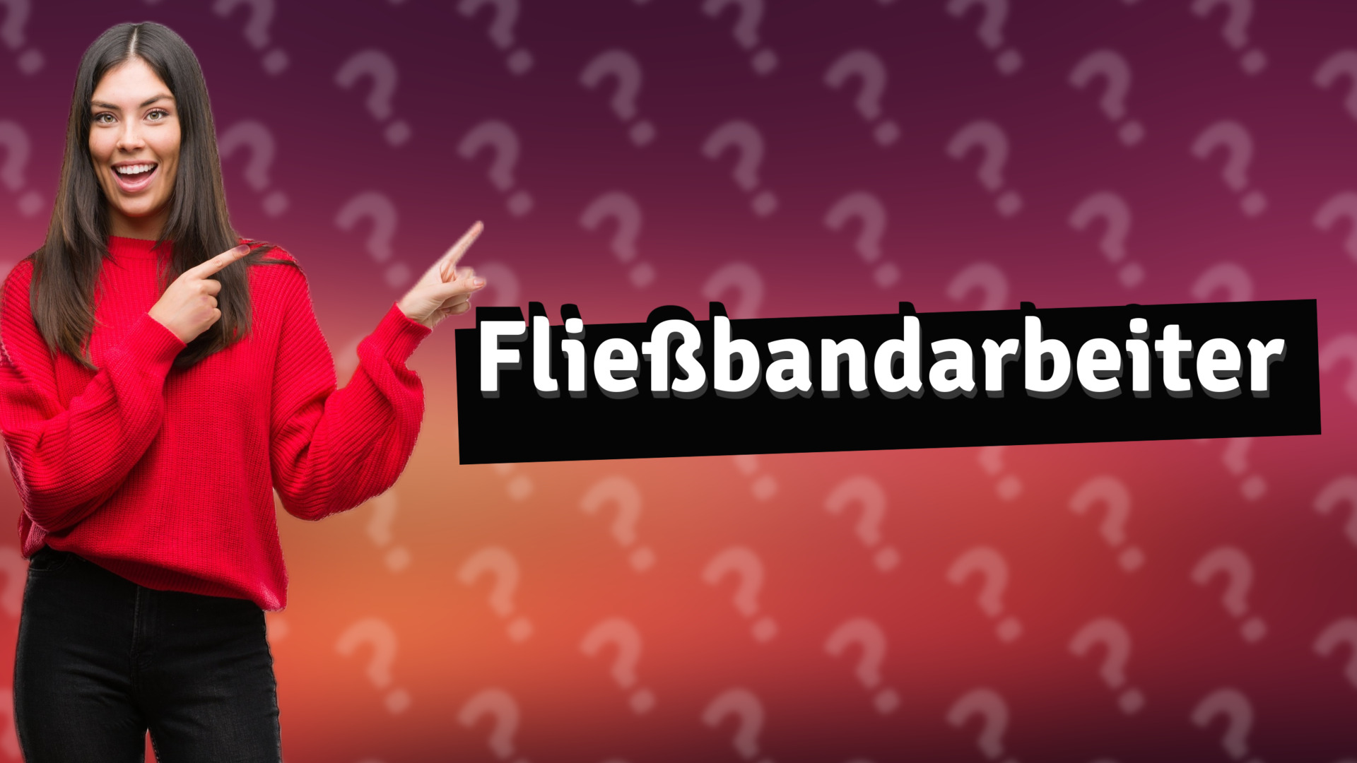 Fließbandarbeiter