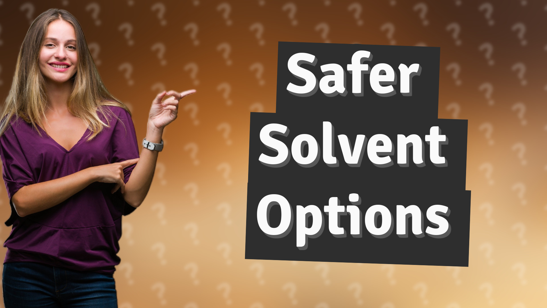 Safer Solvent Options